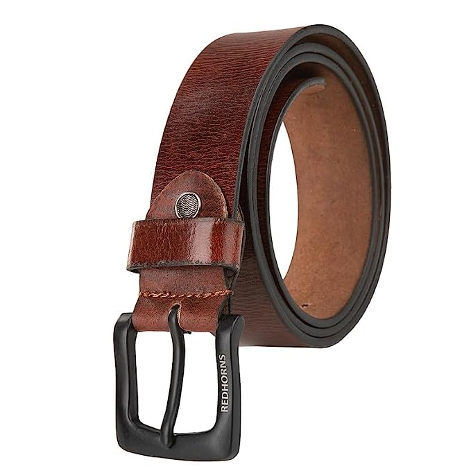 Men leather casual waist Belt#color_wine