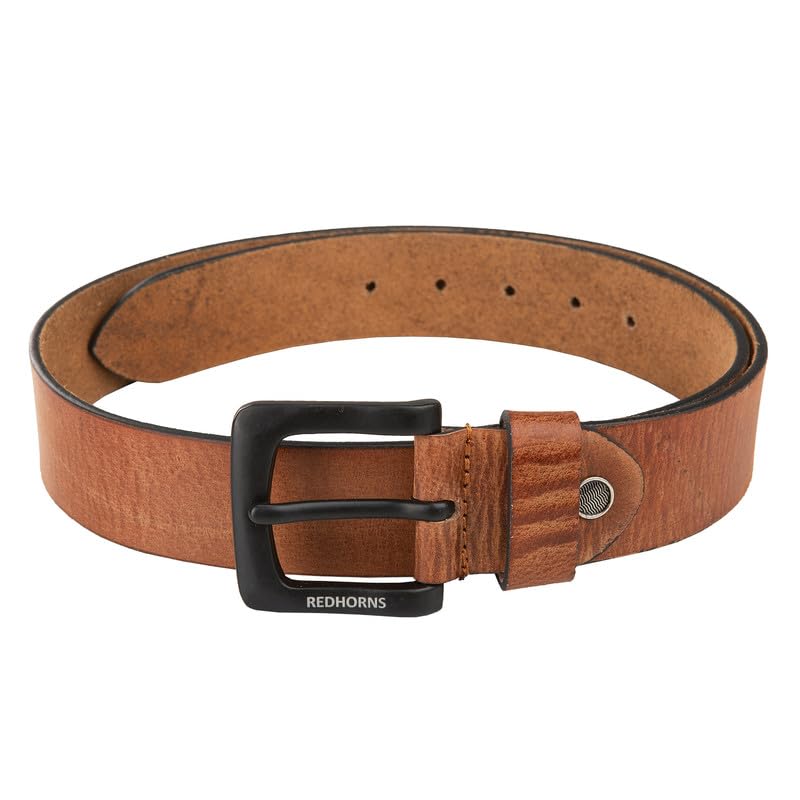 Men leather casual waist Belt#color_london-brown