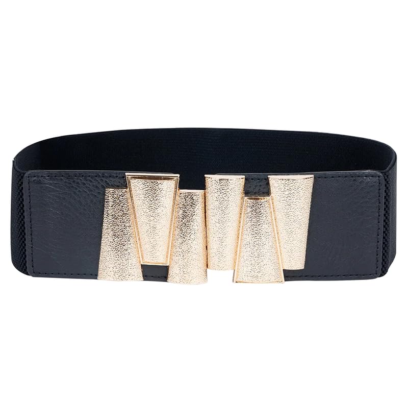 Redhorns Elastic Ladies Wide Belt#color_black