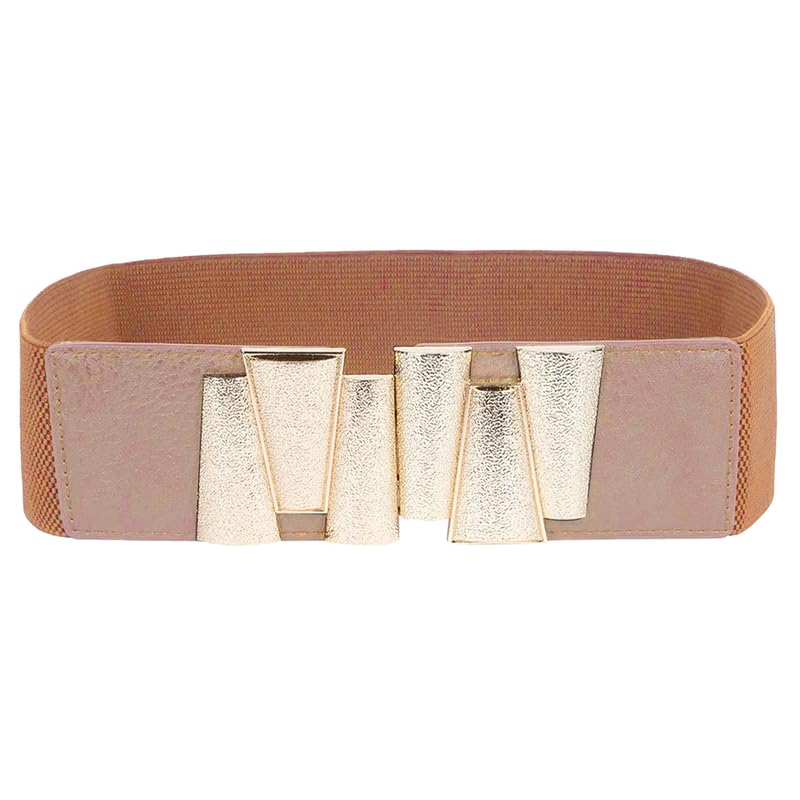 Redhorns Elastic Ladies Wide Belt#color_brown
