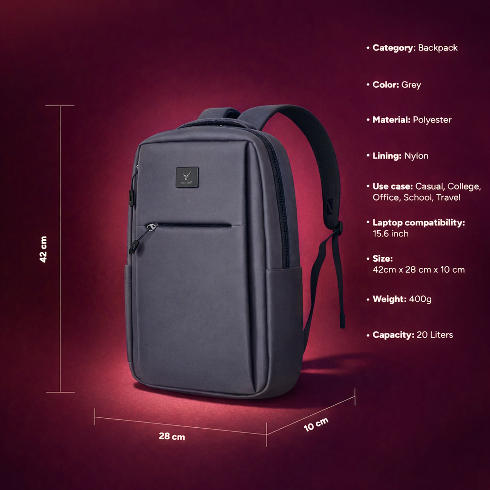 UrbaNoir Backpack 20L NEW (Copy)