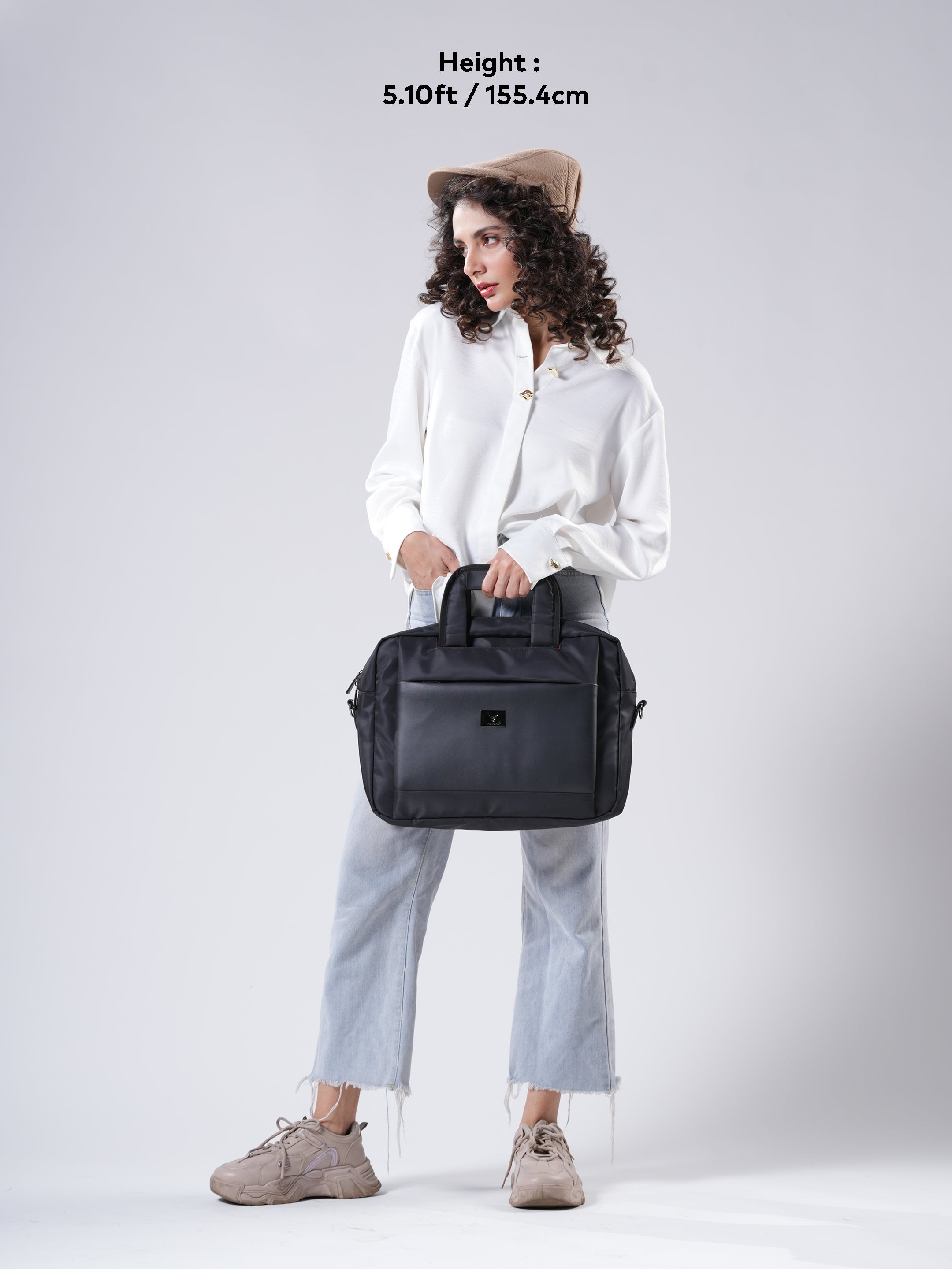 Drift Executive Black Laptop Briefcase new