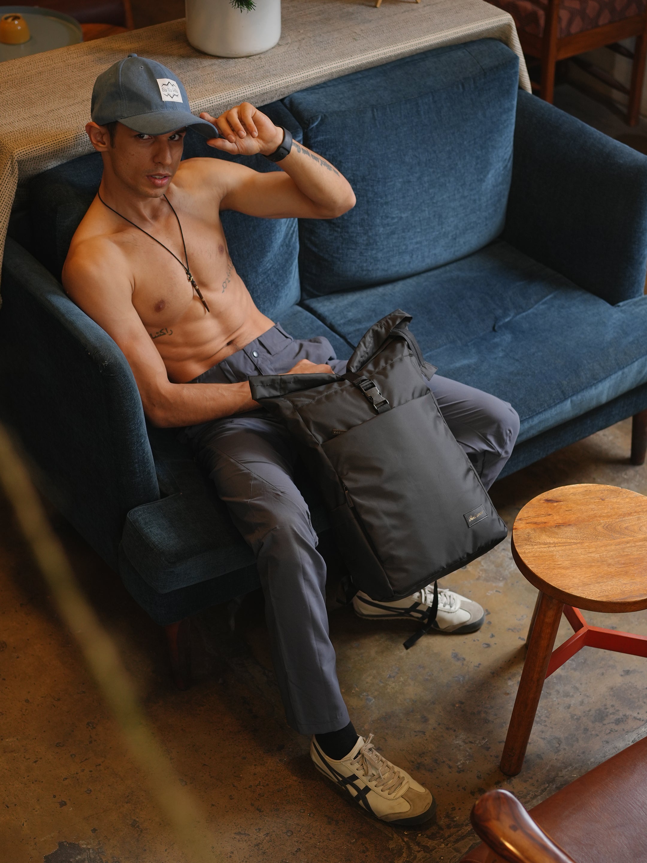 Obsidnight Rolltop Backpack 20L new