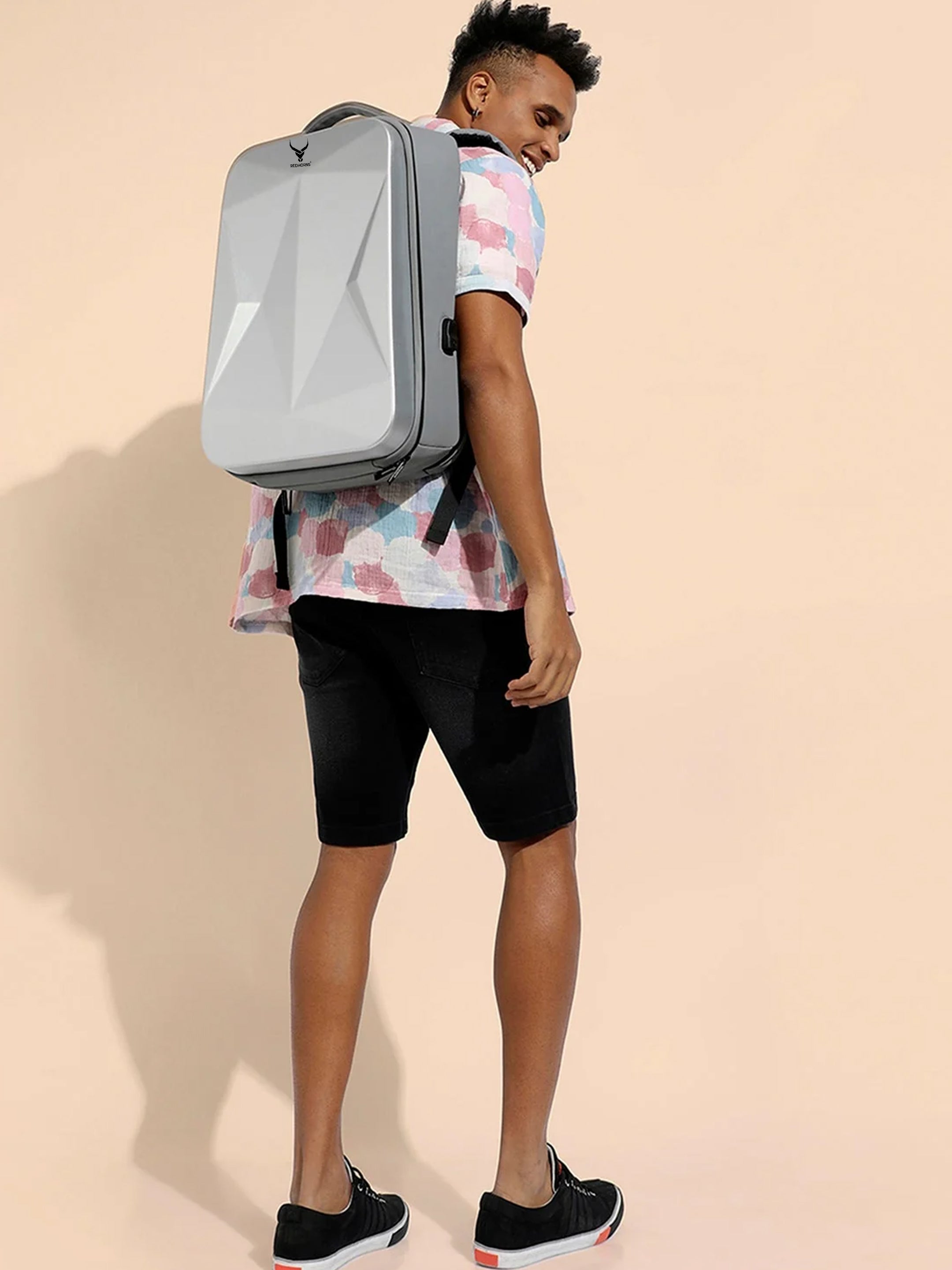 TitanShield Hard Case Laptop Backpack