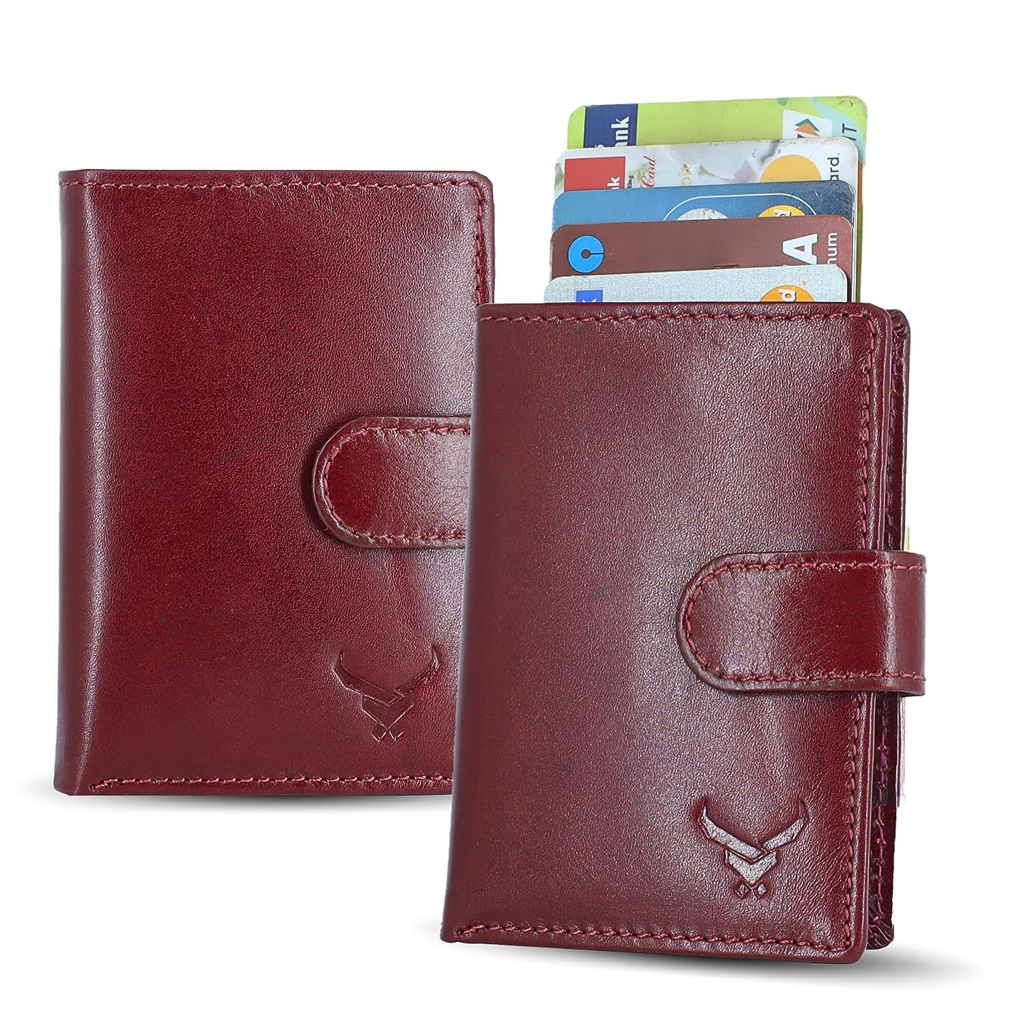 Brown color cardholder#color_maroon