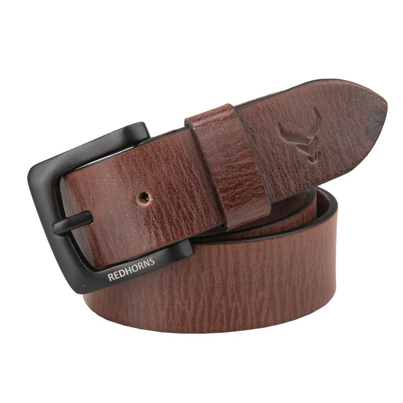 Men leather casual waist Belt#color_tan