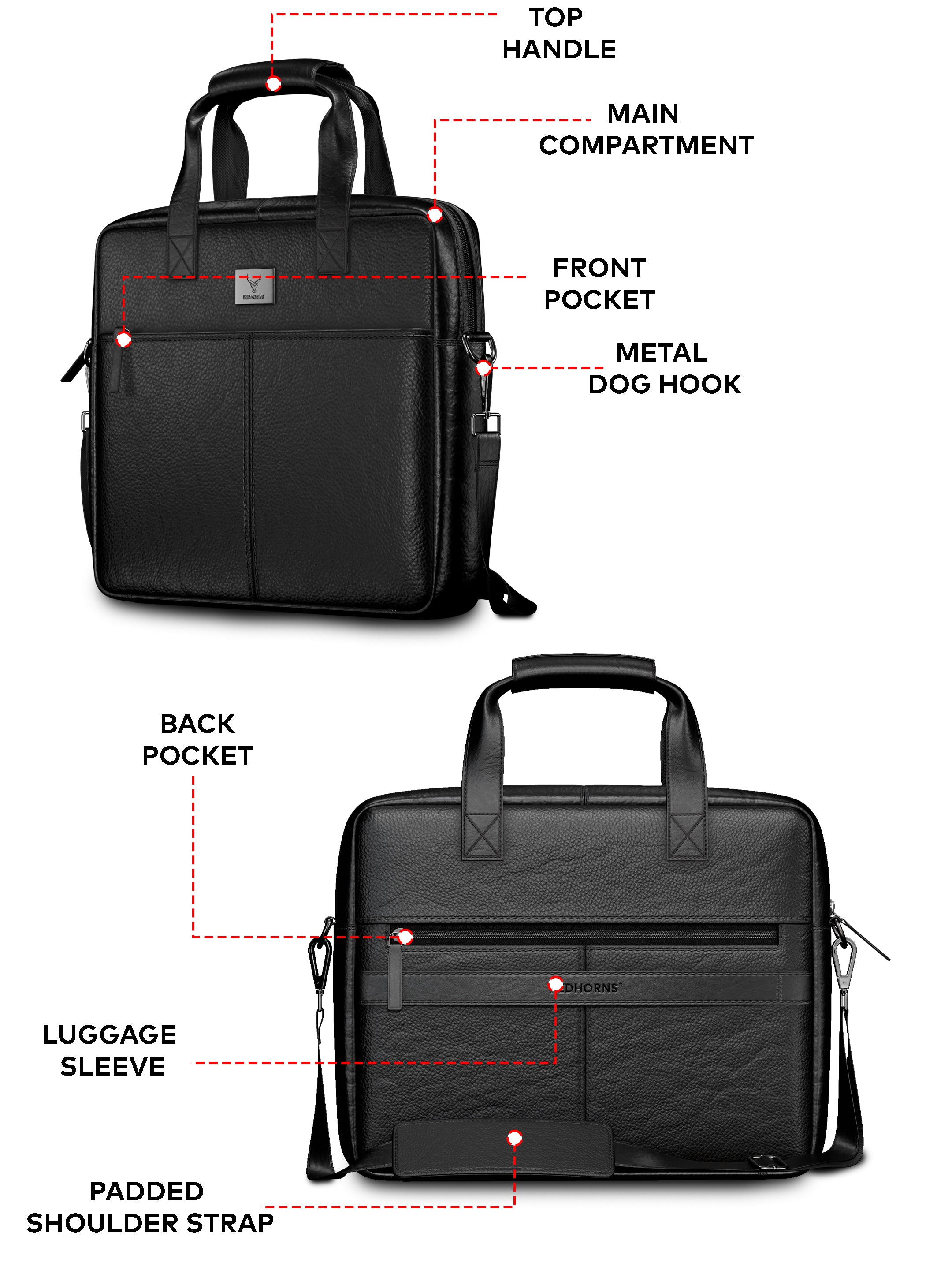 VaultExecutive Laptop Briefcase new