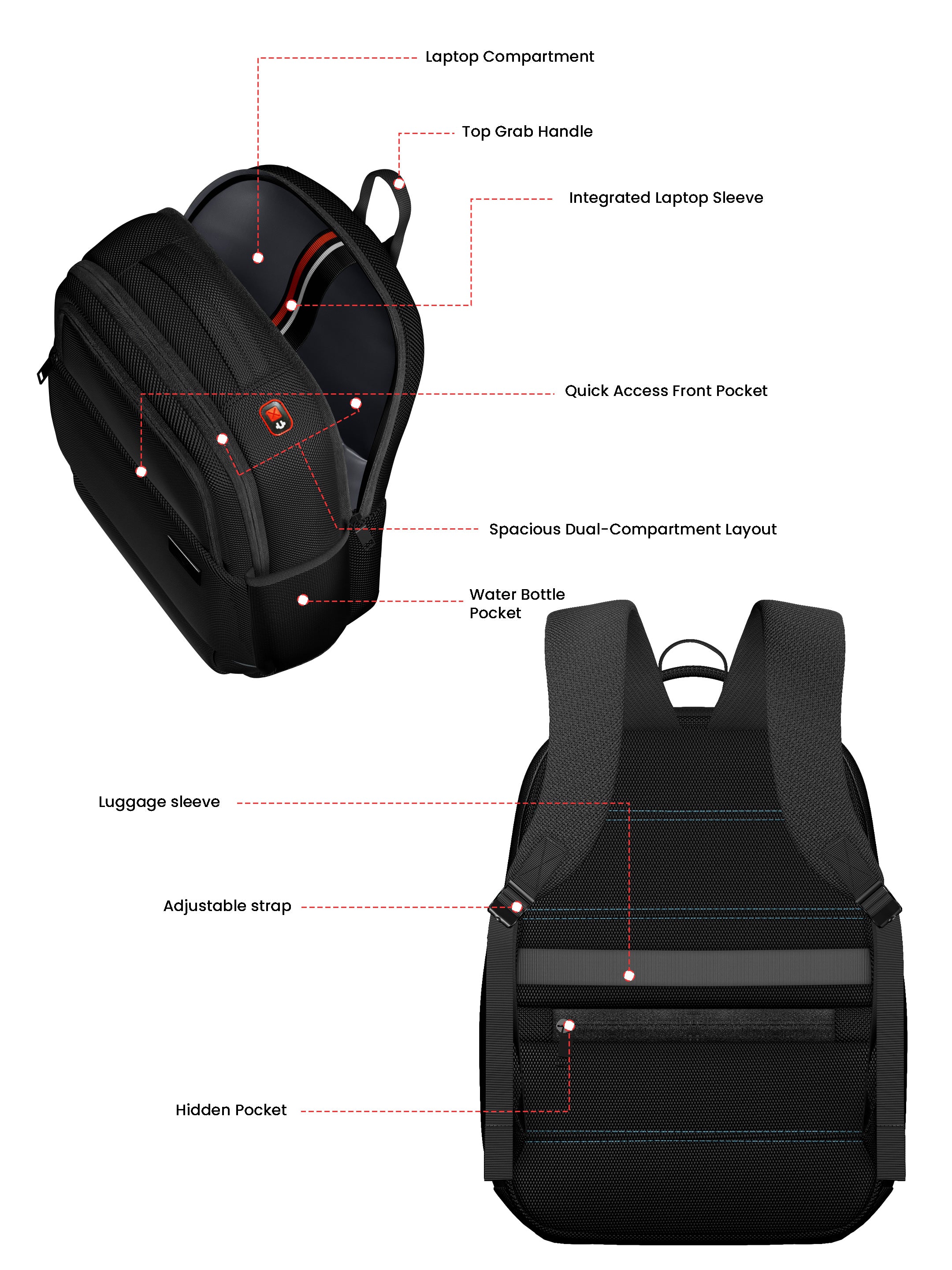 Waterproof Laptop Backpack NEW