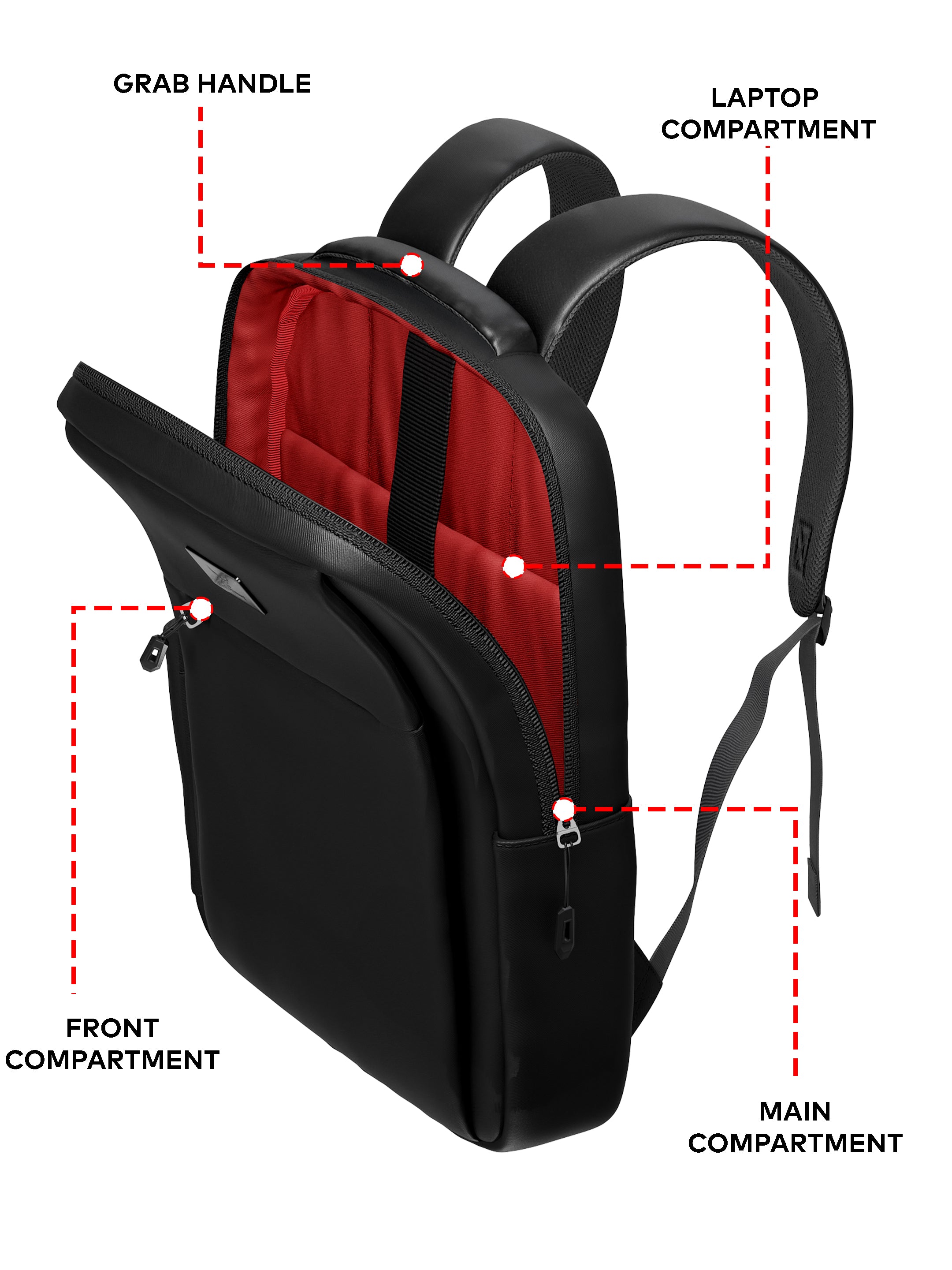 UrbaNoir Backpack 20L NEW