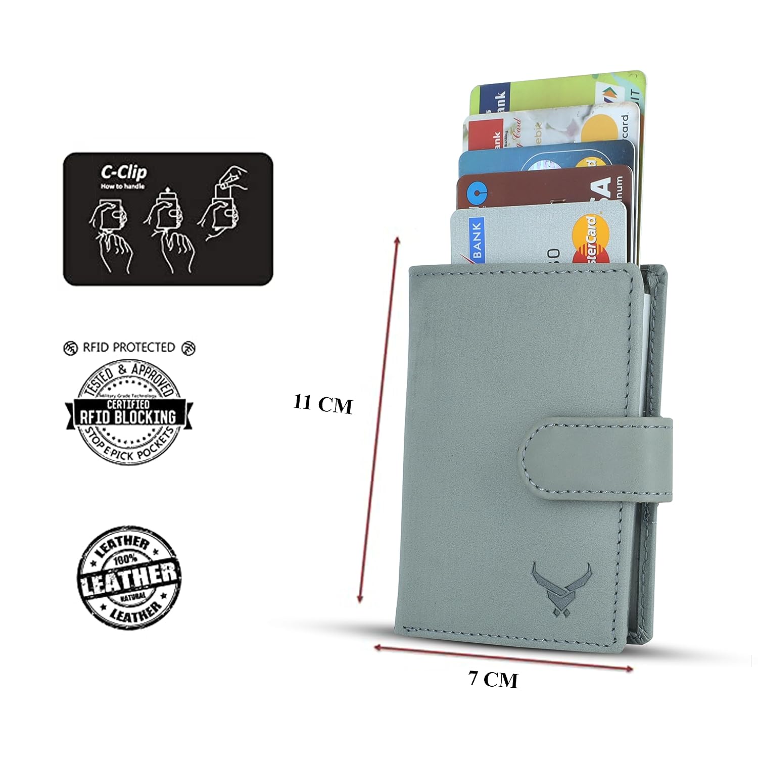 Brown color cardholder#color_grey