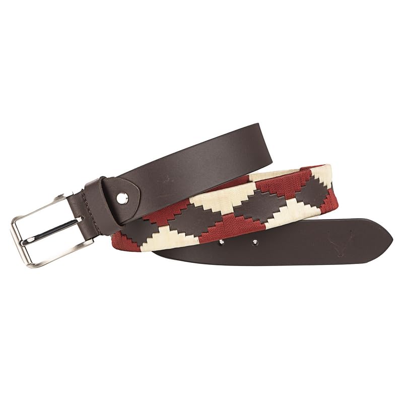 Redhorns Mens Genuine Leather Belt#color_brown