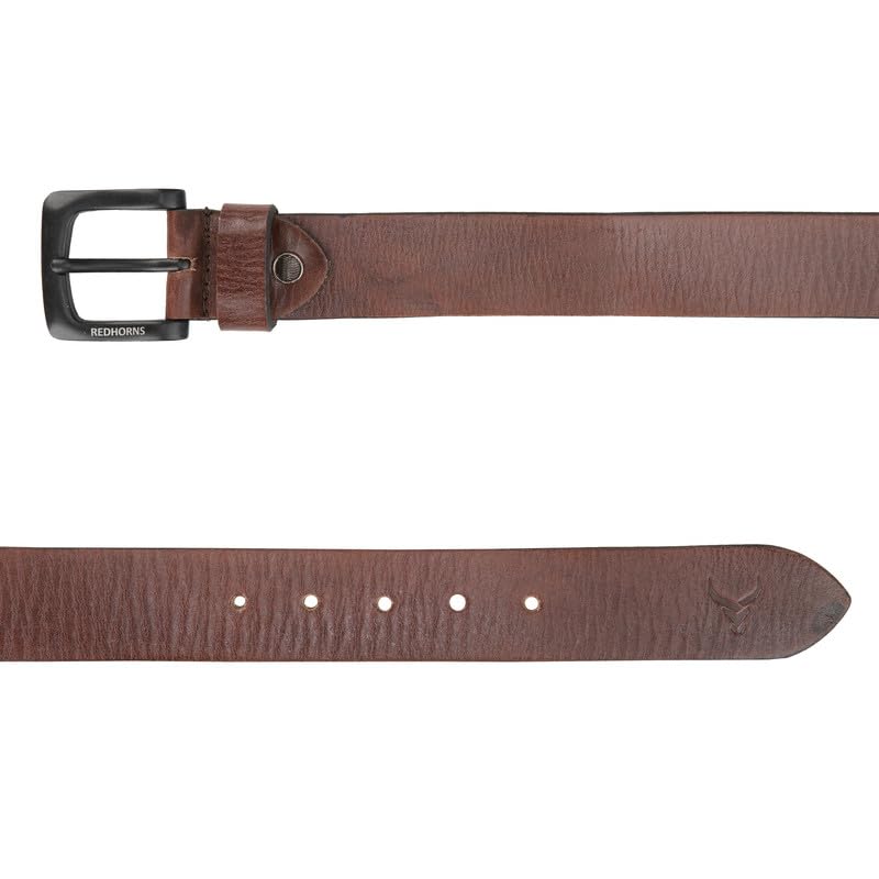Men leather casual waist Belt#color_tan