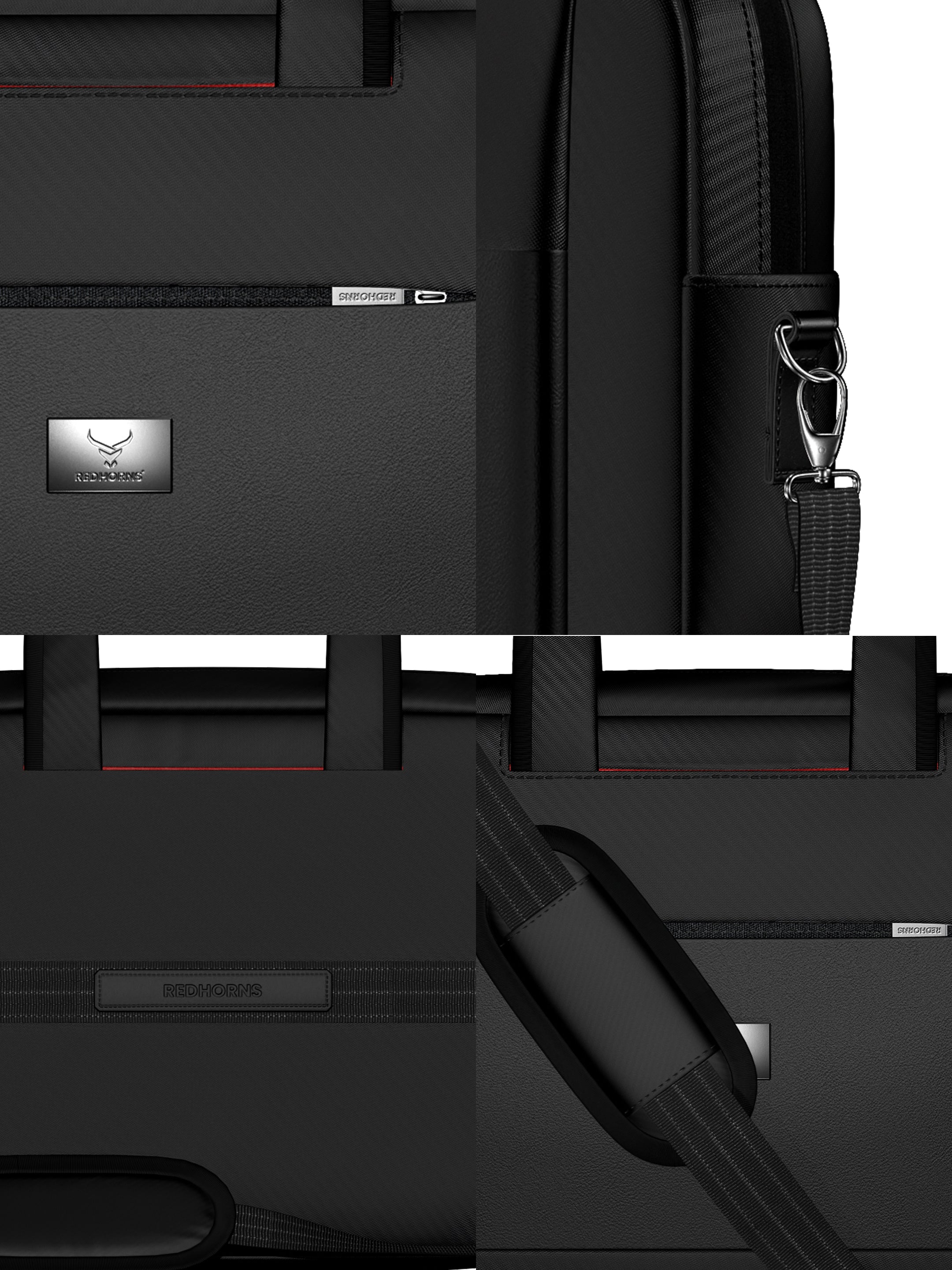 Drift Executive Black Laptop Briefcase new