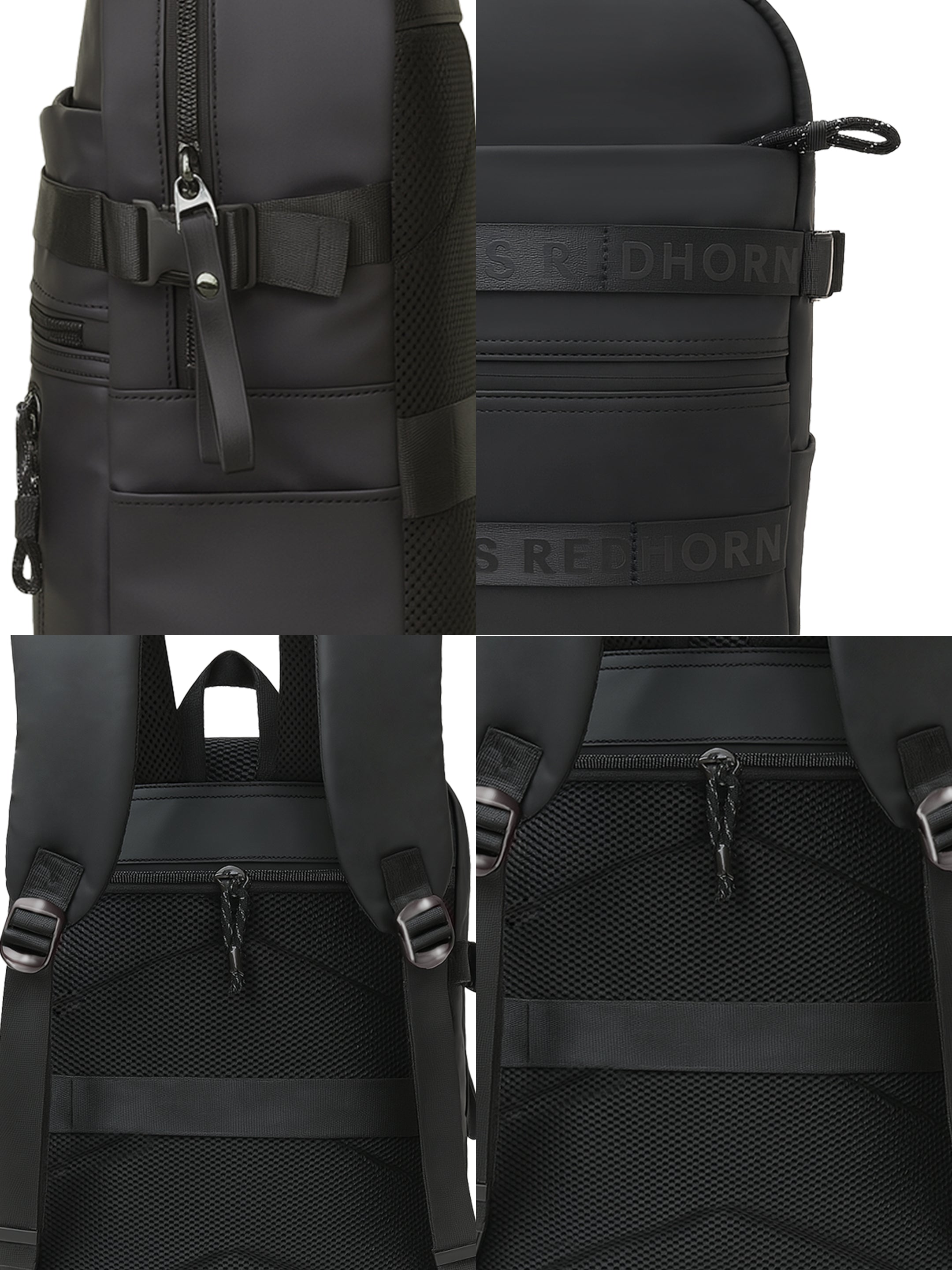 Typography Laptop Backpack