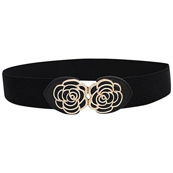 ladies slim belt women belt#color_black