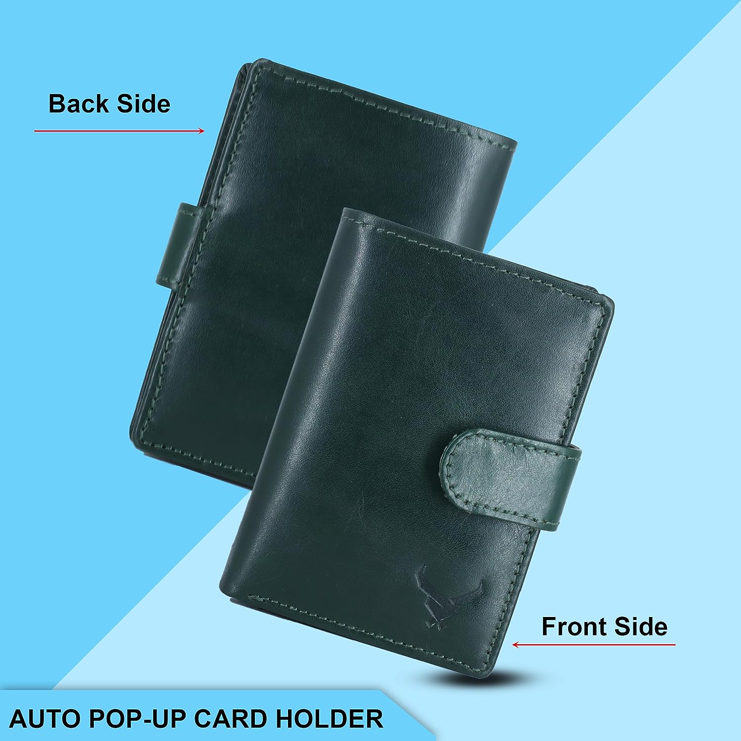 Brown color cardholder#color_green