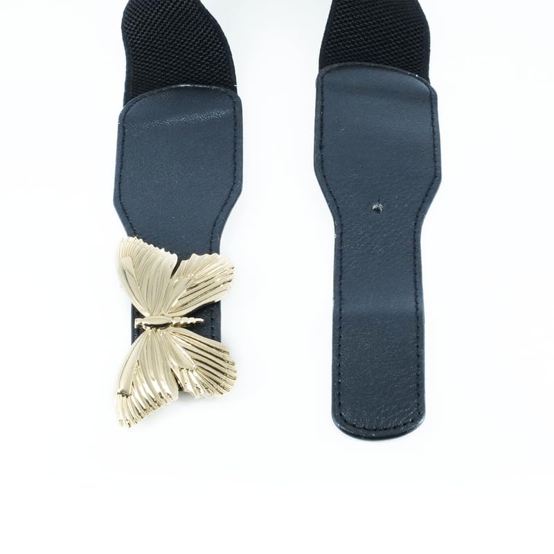 Redhorns Elastic Ladies Wide Belt#color_black