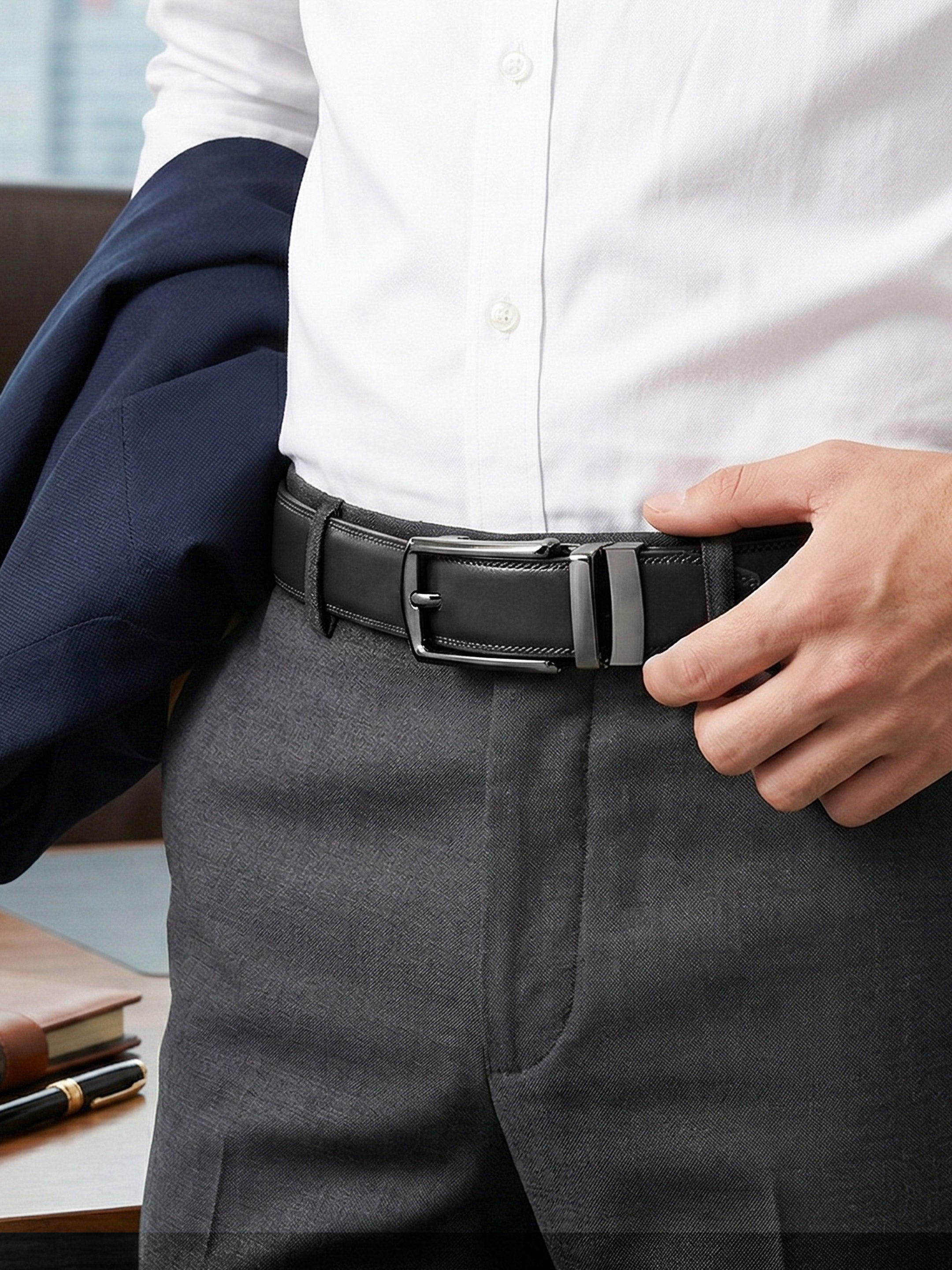 Auto Lock Pro Genuine Leather