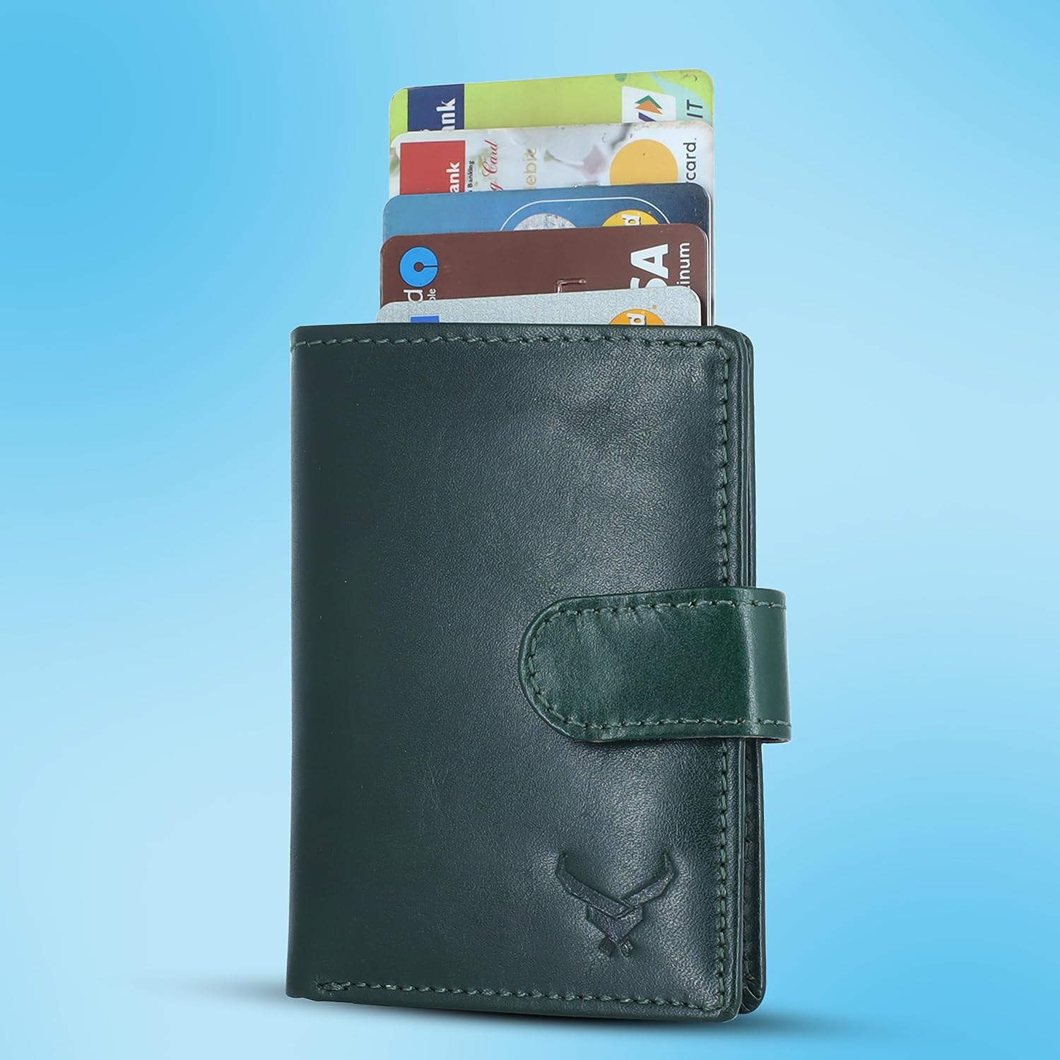 Brown color cardholder#color_green