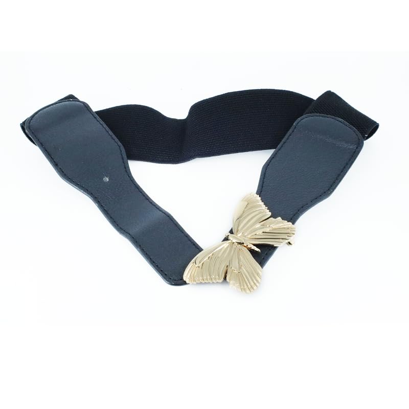 Redhorns Elastic Ladies Wide Belt#color_black