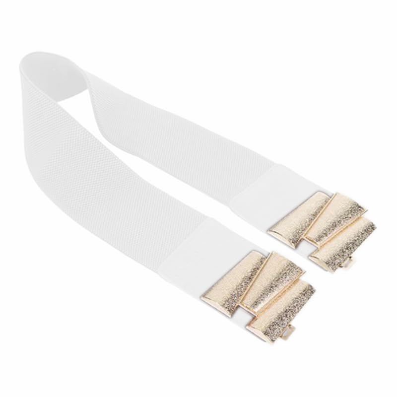 Redhorns Elastic Ladies Wide Belt#color_white
