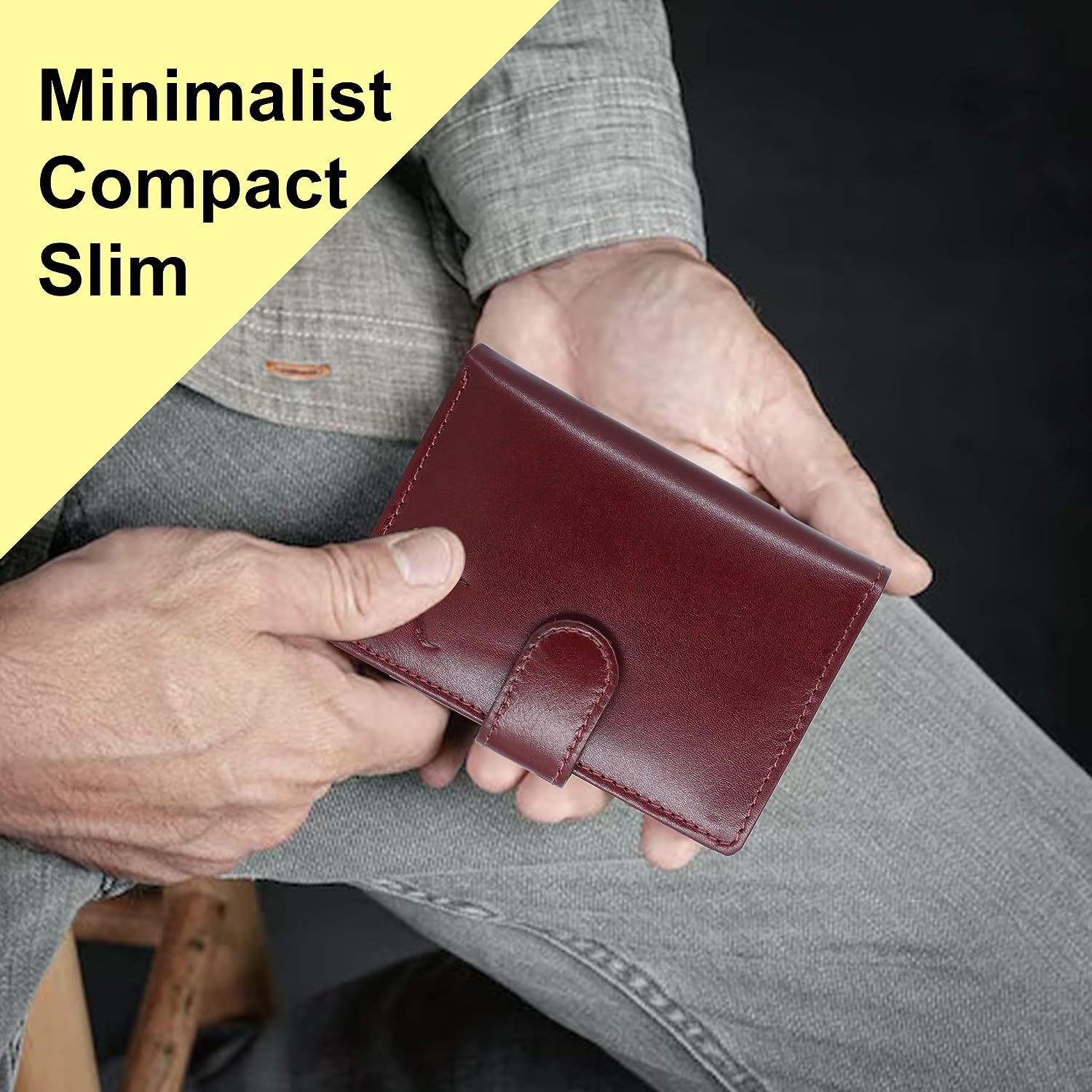 Brown color cardholder#color_maroon