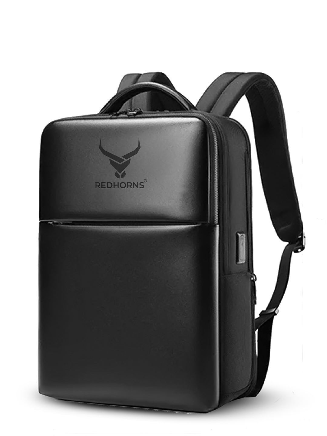 Waterproof antitheft laptop bag#color_black