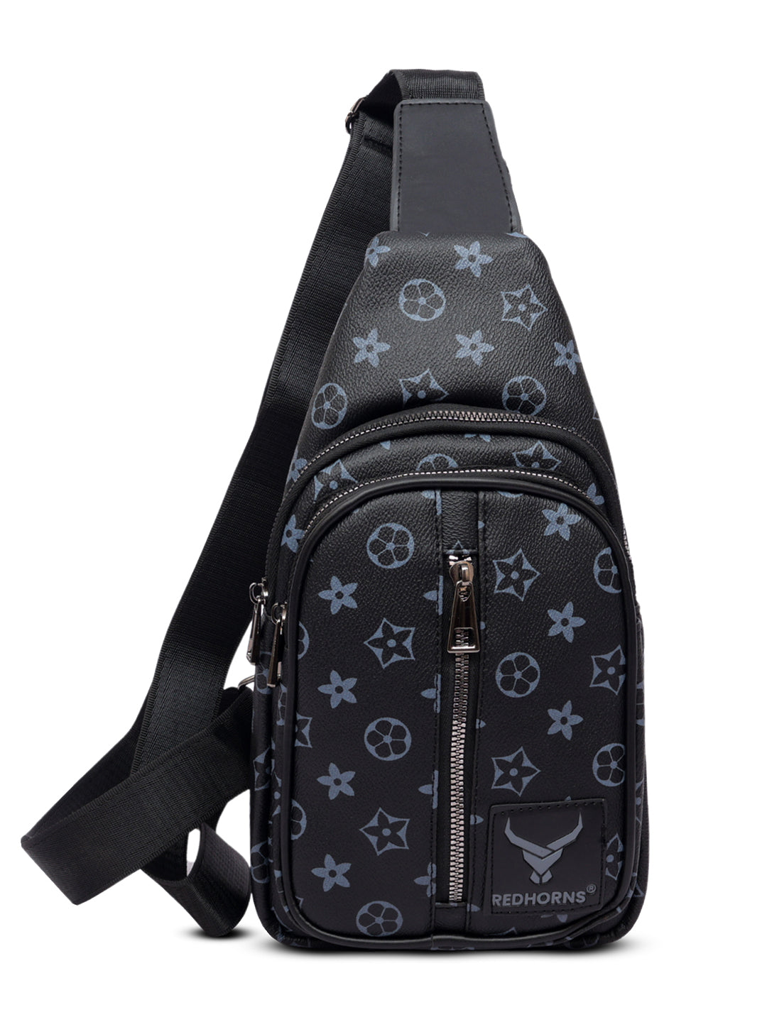 Waterproof crossbody sling bag#color_black