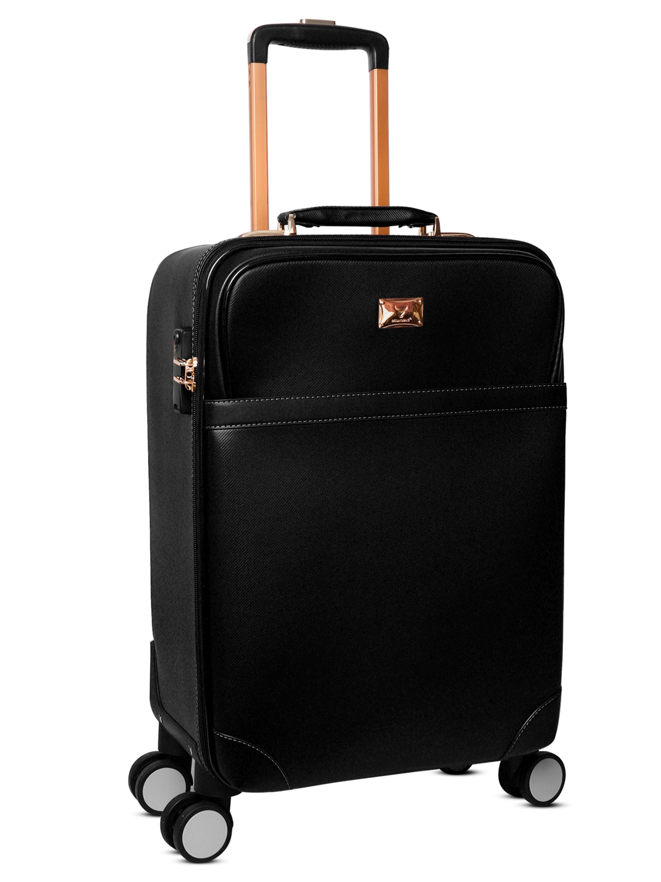 Luggage trolley bags cabin suitcase trolley bag suitcase#color_black