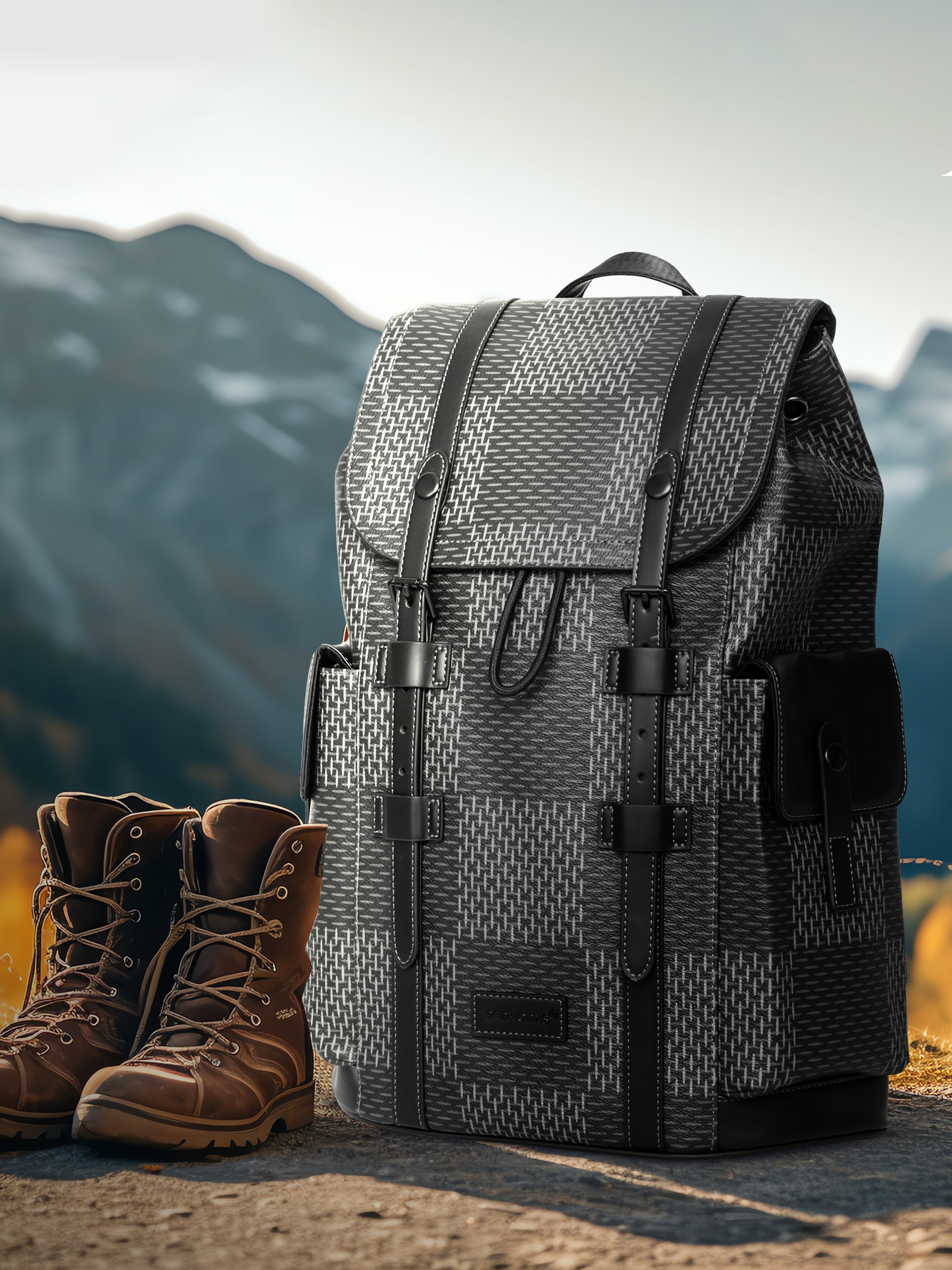 25L Waterproof Christopher Drawstring Hiking Backpack