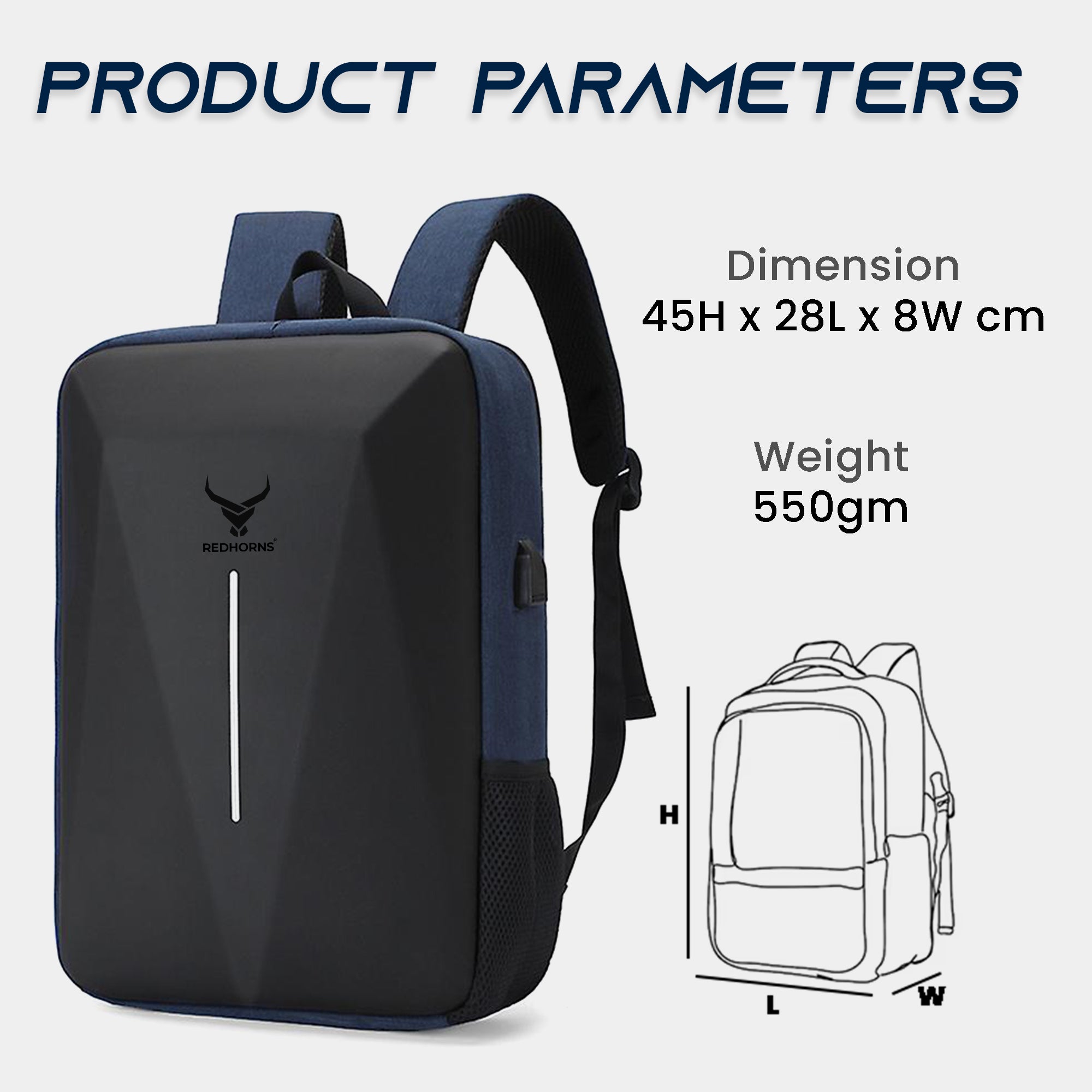 20l Waterproof Anti-theft 15.6" Laptop Backpack NEW