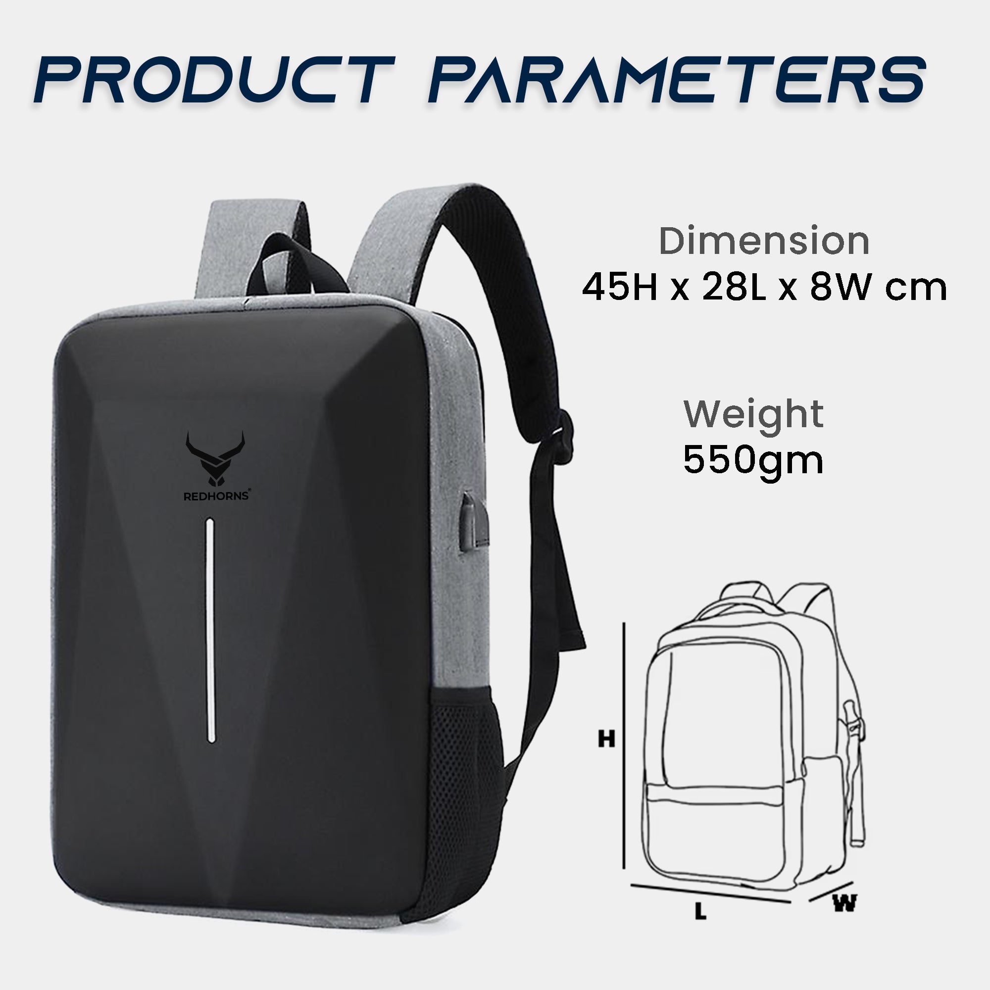 20l Waterproof Anti-theft 15.6" Laptop Backpack NEW