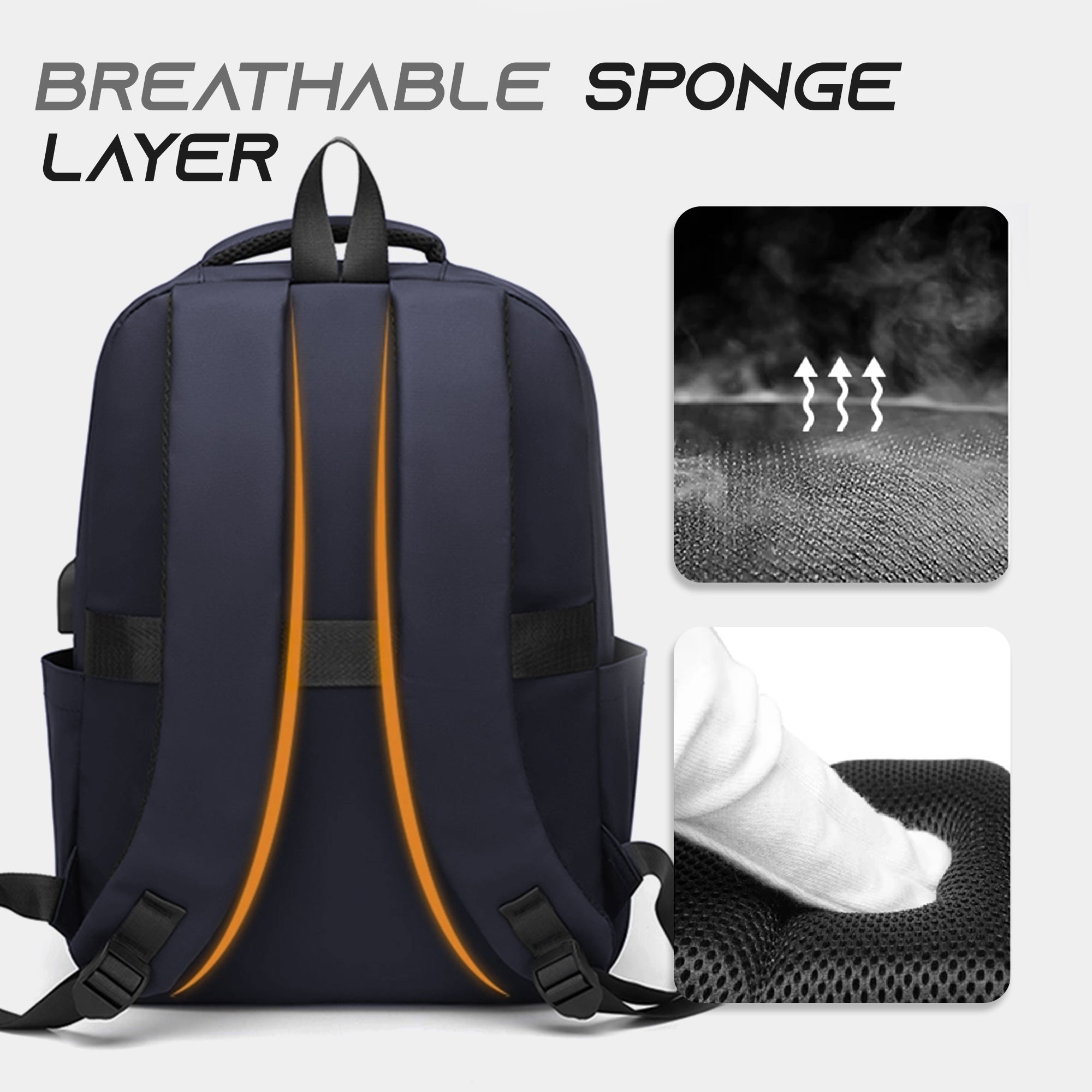 waterproof 20l backpack with 15.6' laptop compartment#color_blue
