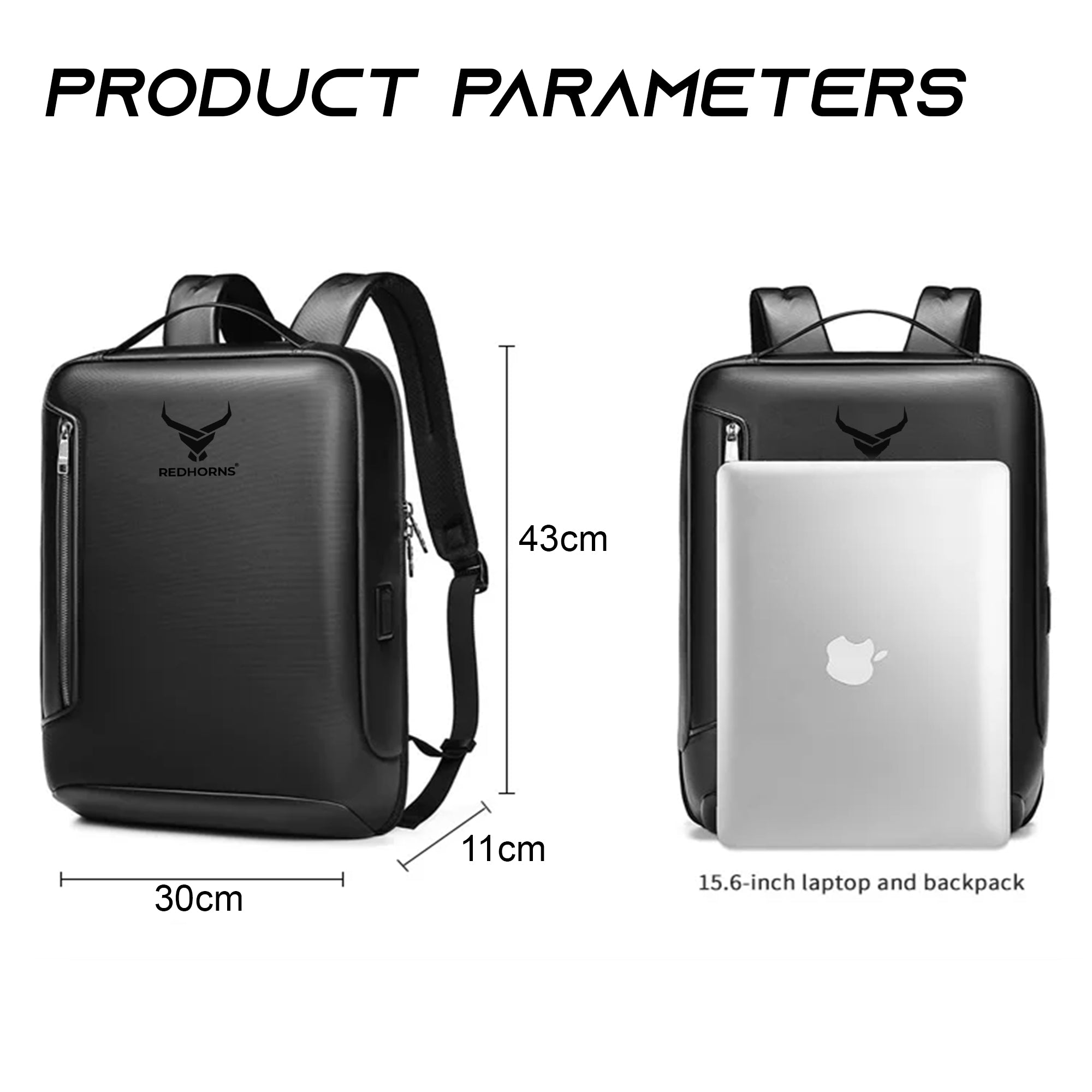 Waterproof laptop bag#color_black
