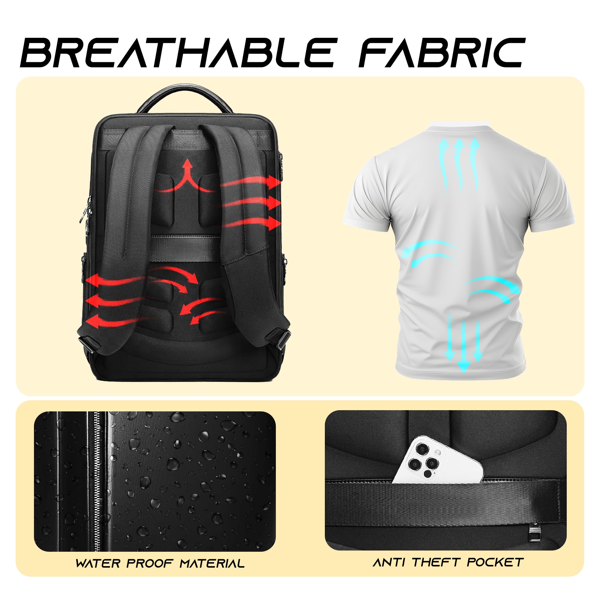 Waterproof laptop bag#color_black