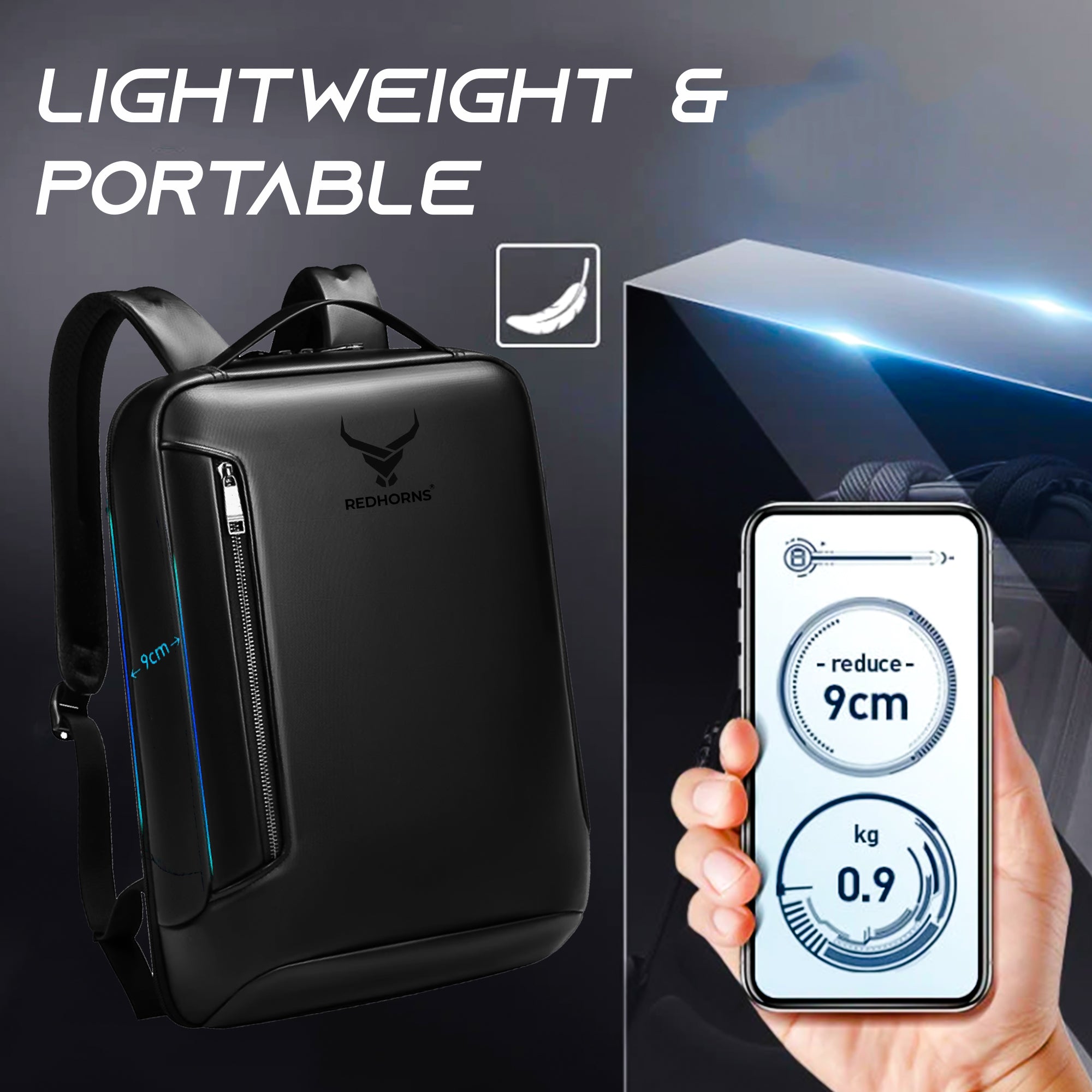 Waterproof laptop bag#color_black