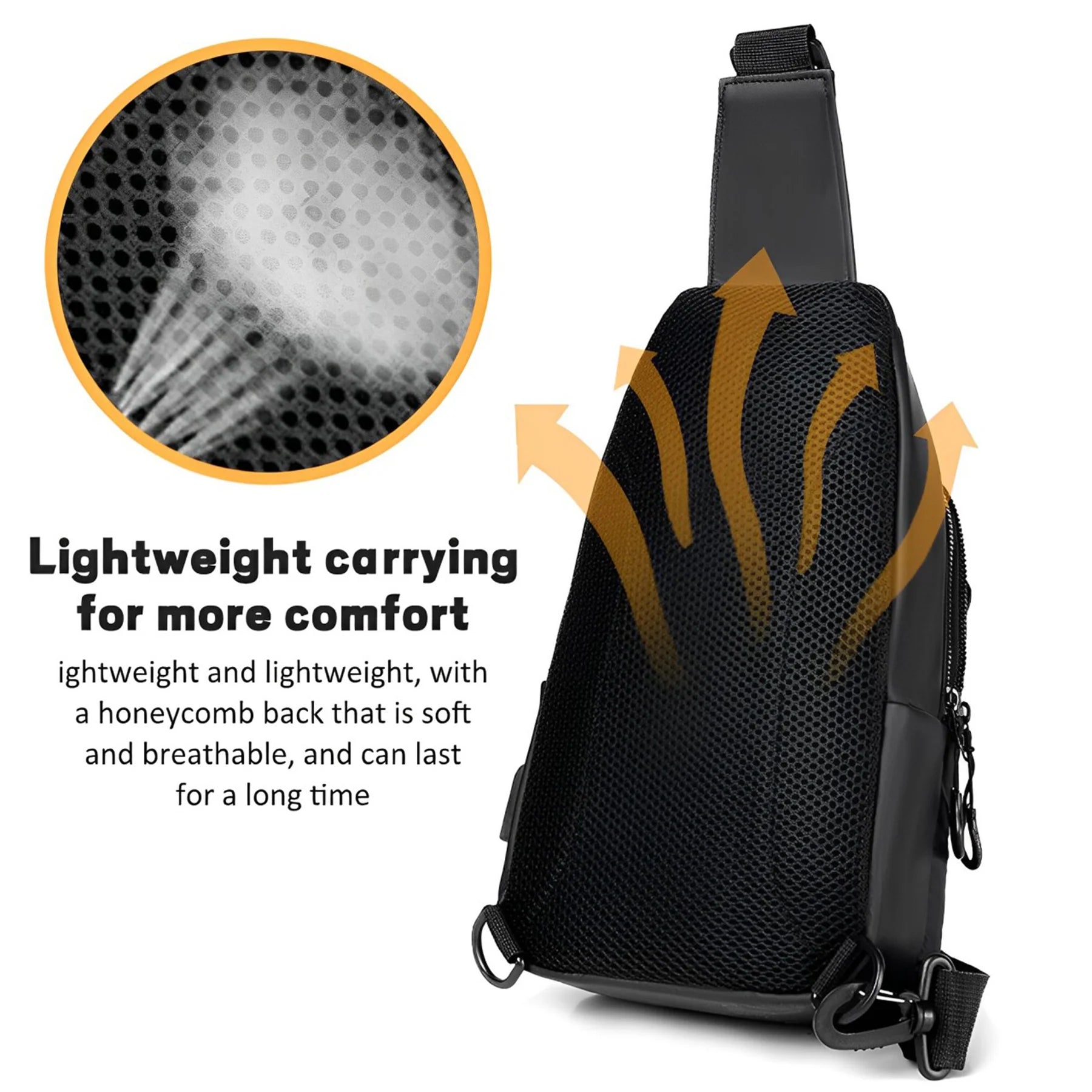 Vortex Crossbody Sling Bag New