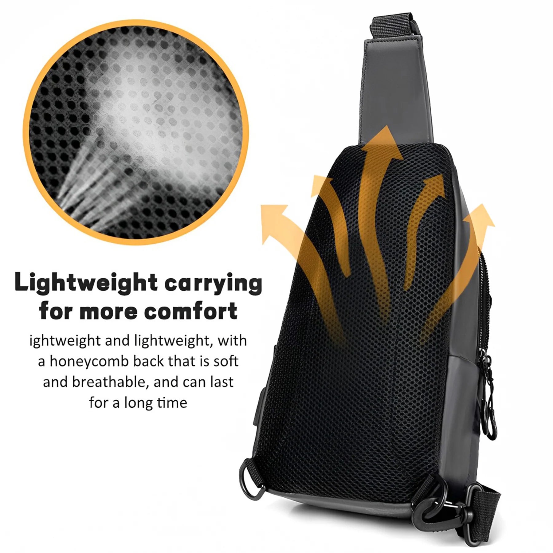 Vortex Crossbody Sling Bag New