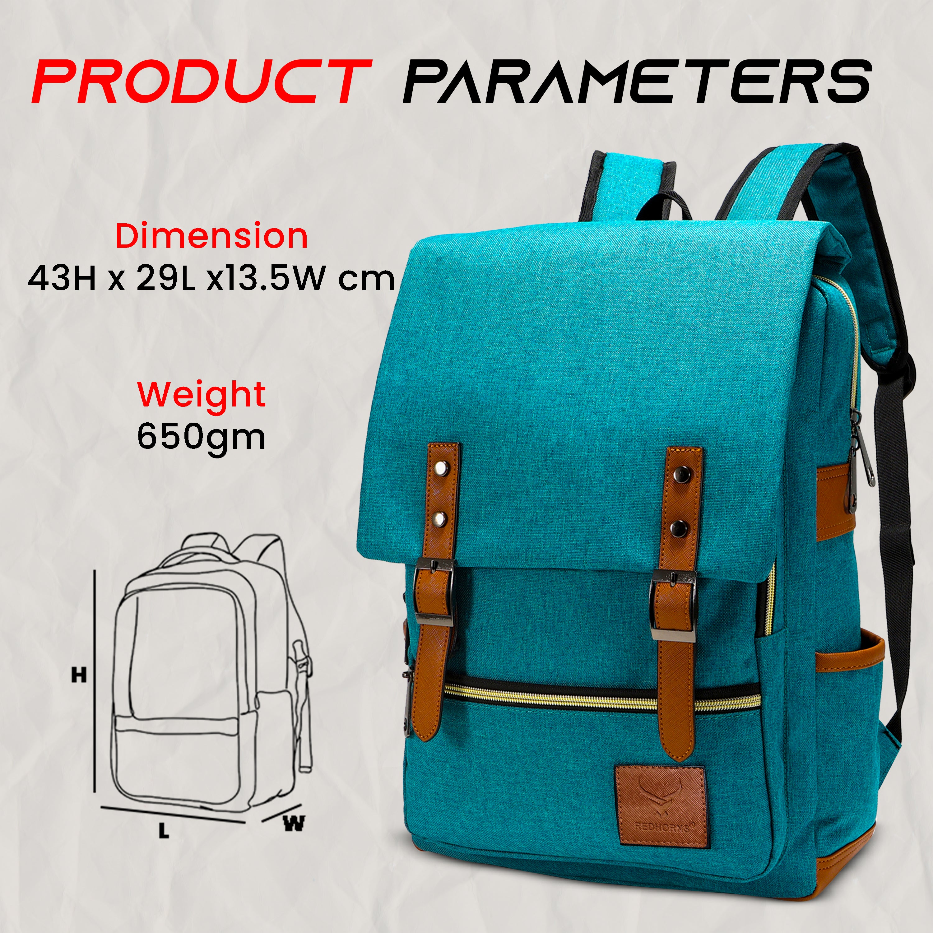 Canvas backpack vintage backpack vintage canvas#color_blue