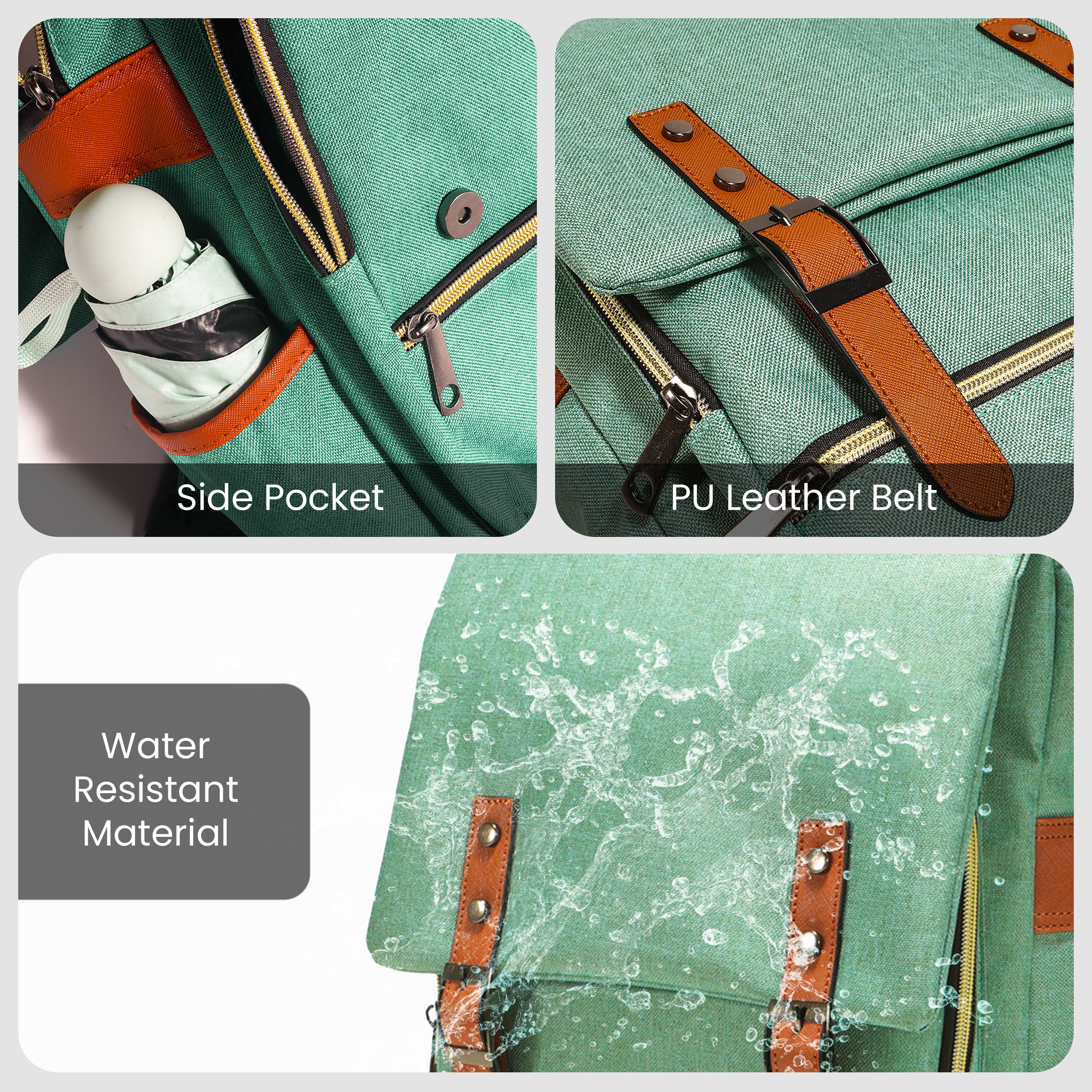 Canvas backpack vintage backpack vintage canvas#color_green
