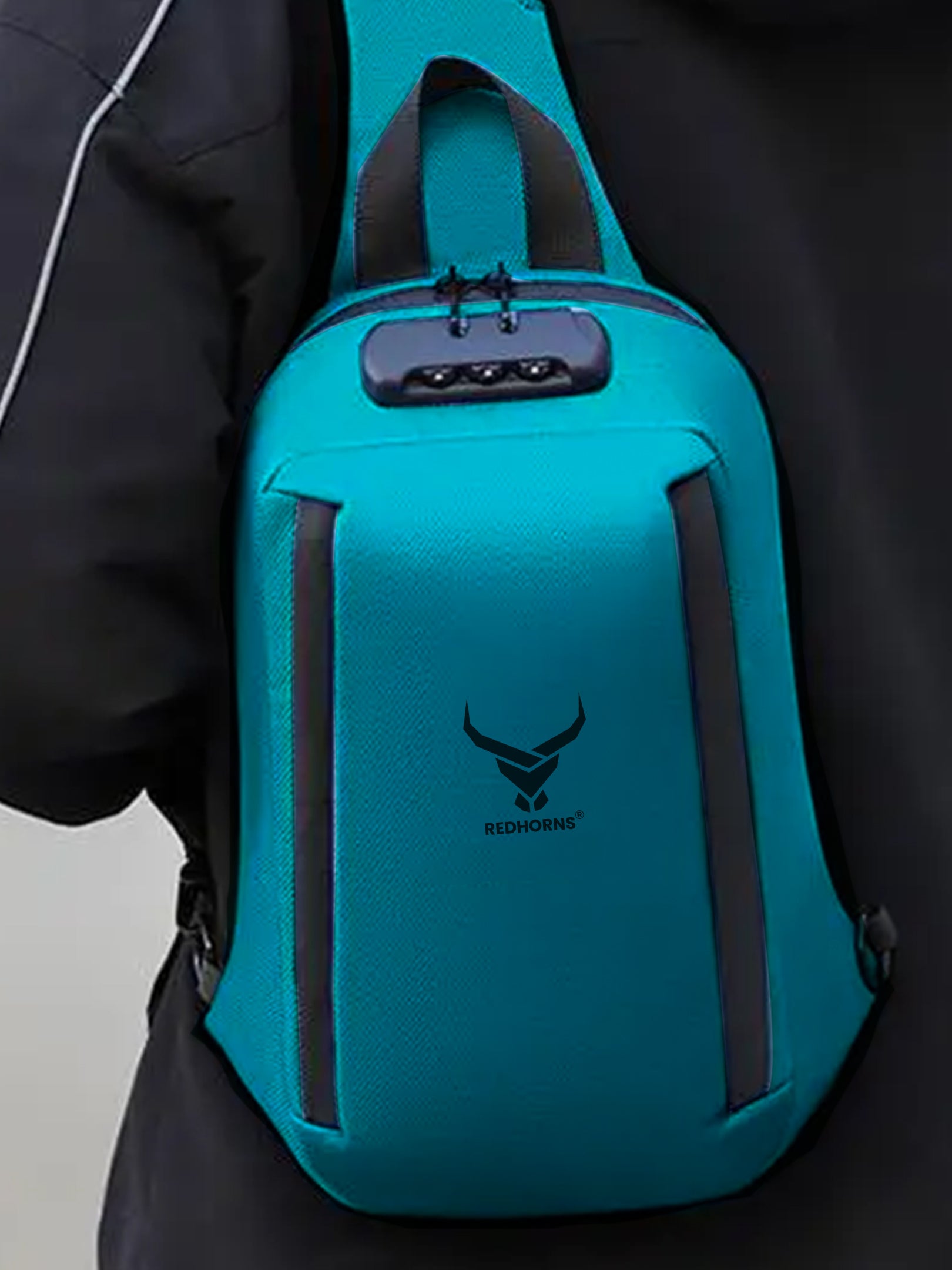 Sling bag for men side bag for men crossbody bag#color_blue