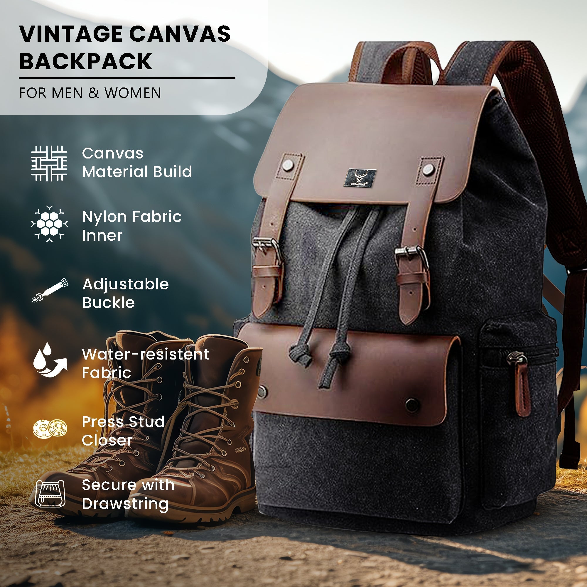Heritage Backpack - Black