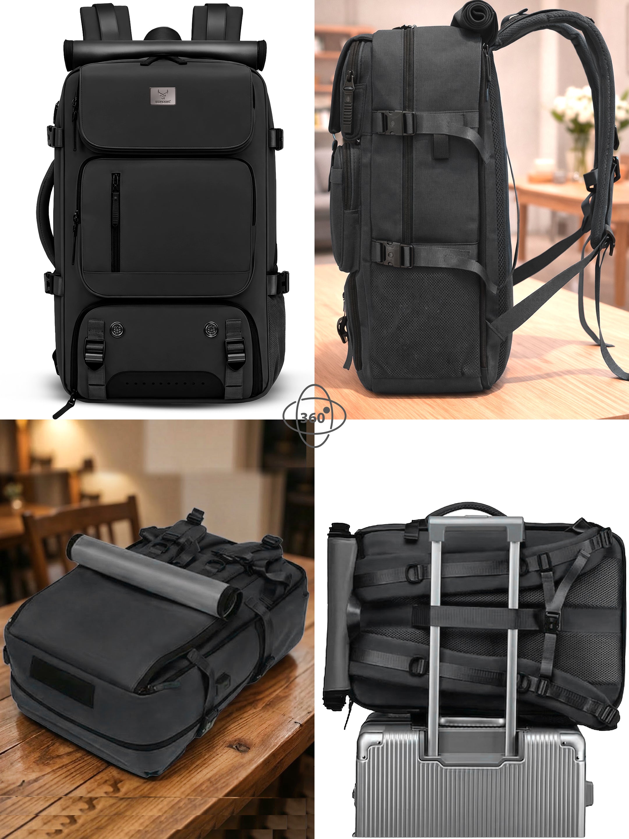 TriMode Voyager 3-in-1 Travel Backpack