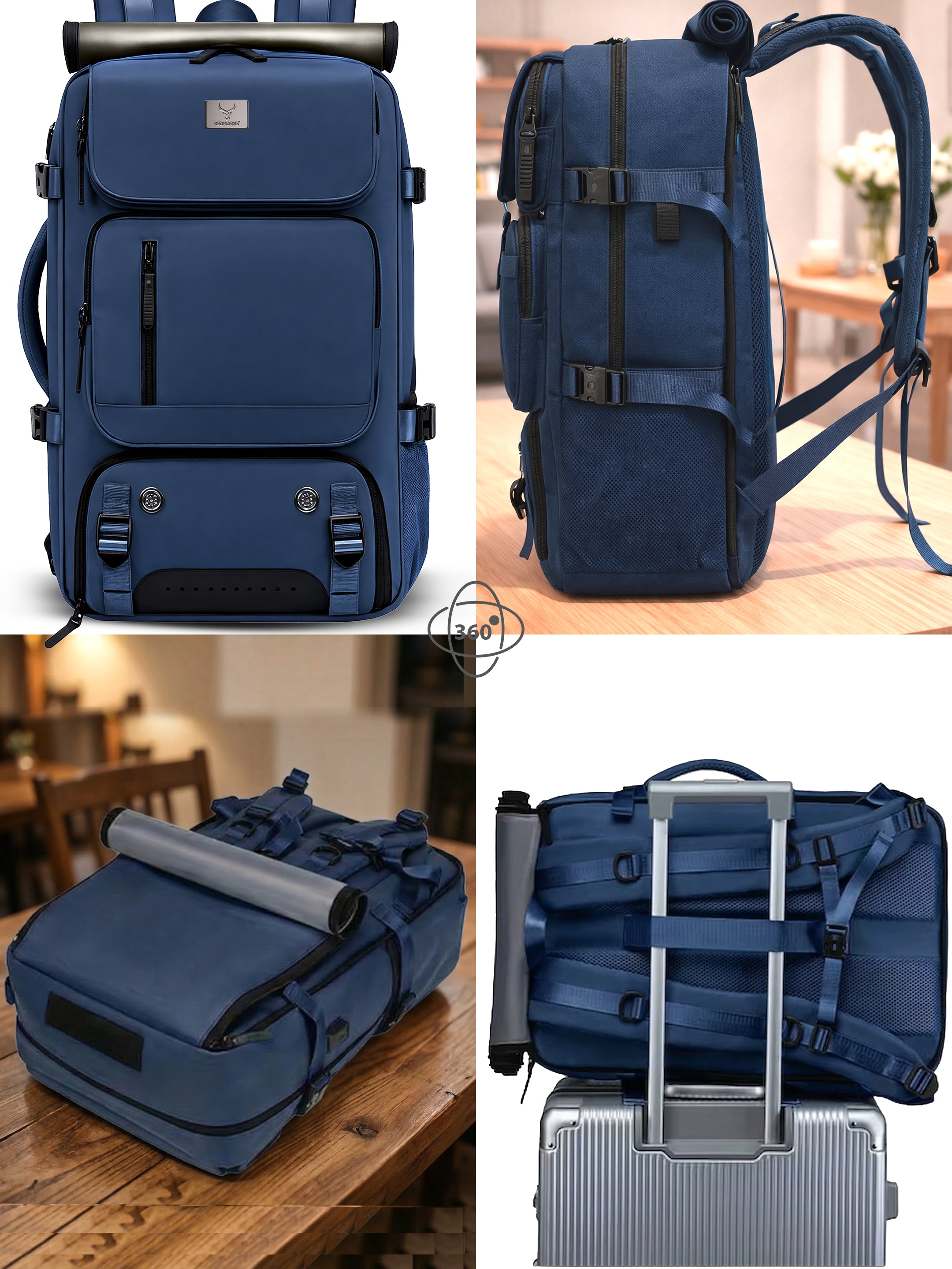 TriMode Voyager 3-in-1 Travel Backpack