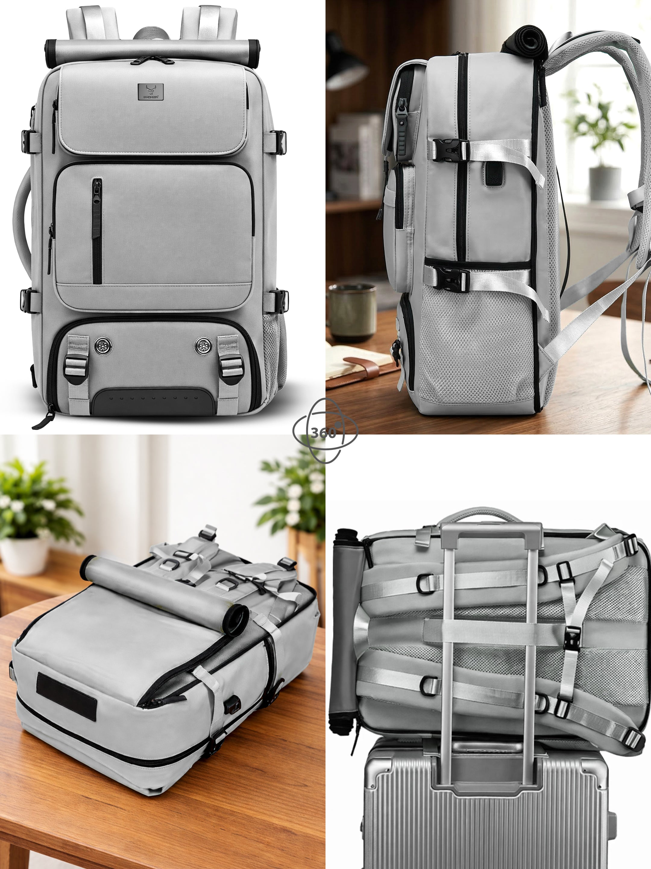 TriMode Voyager 3-in-1 Travel Backpack