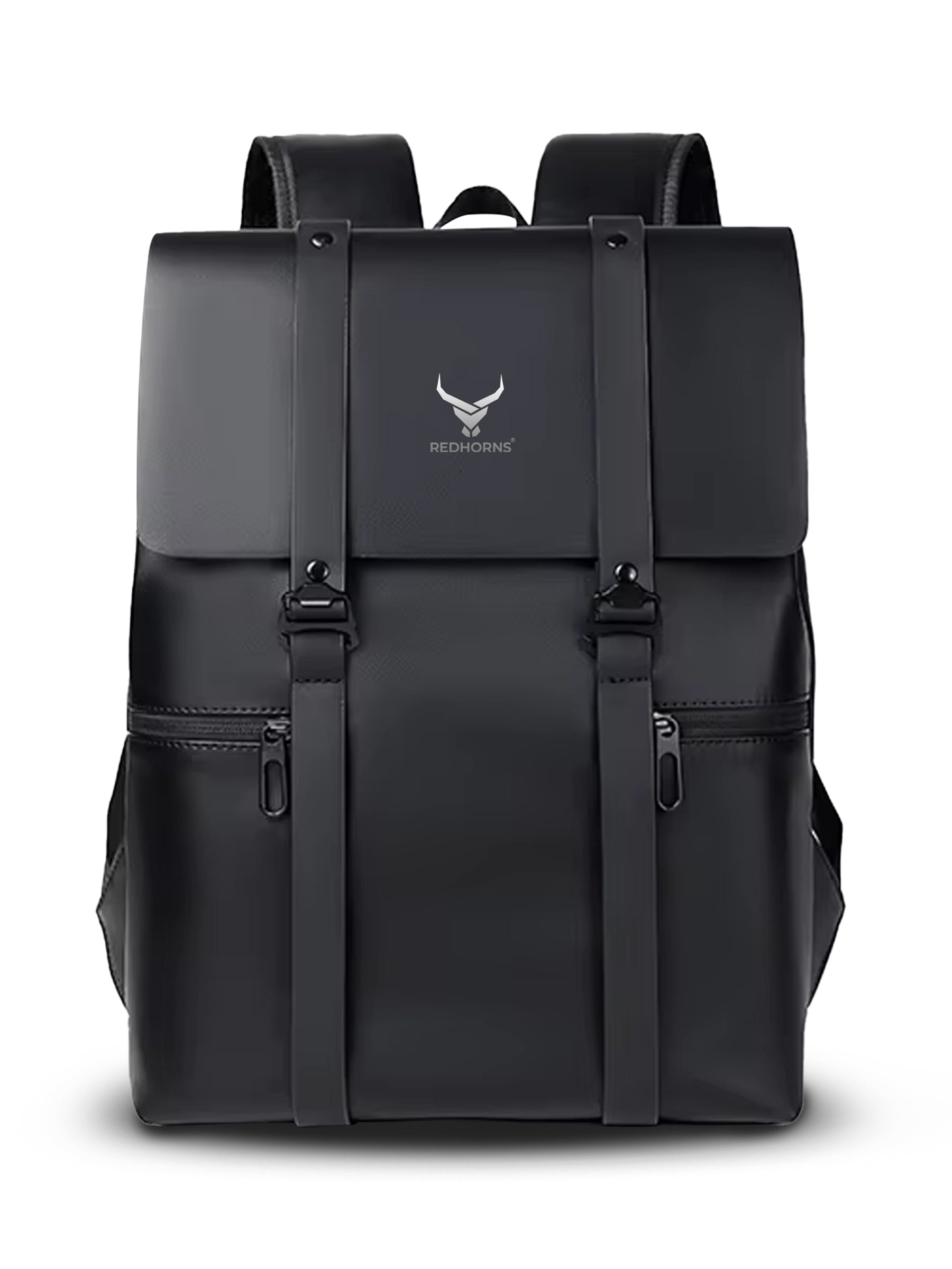 25l waterproof laptop backpack trolley strap shoulder bag travel backpack business tour corporate look#color_black