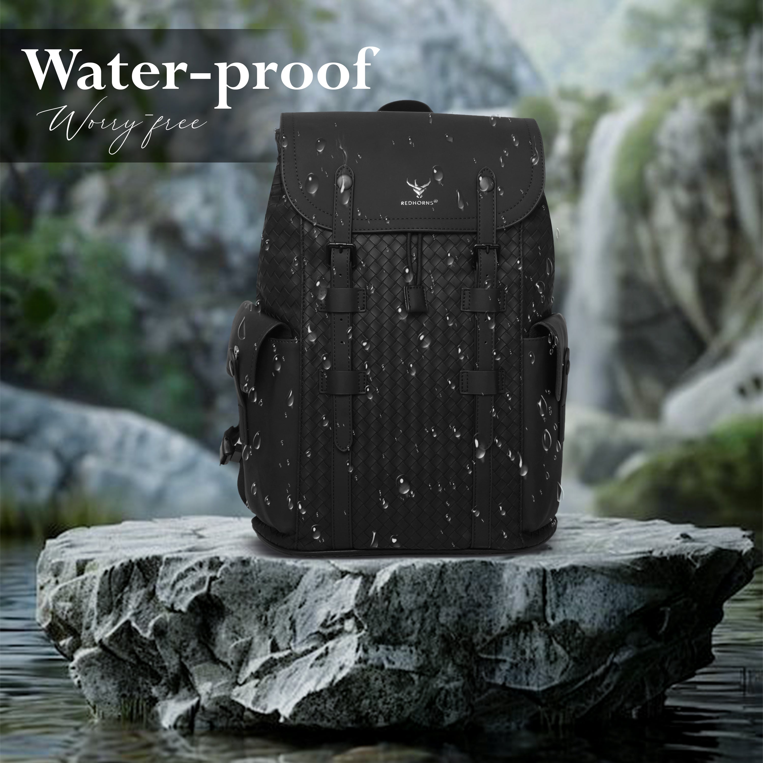 25L Waterproof Hiking Commute Laptop Backpack
