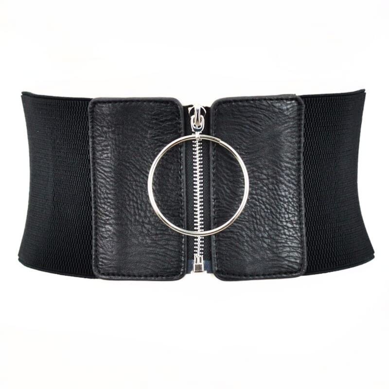 Redhorns Elastic Ladies Wide Belt#color_black