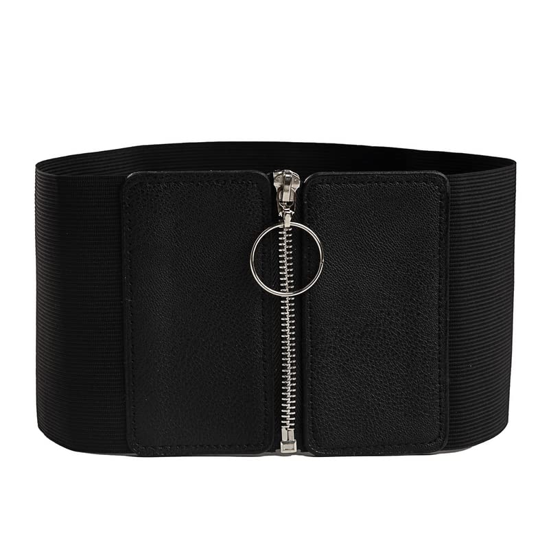 Redhorns Elastic Ladies Wide Belt#color_black