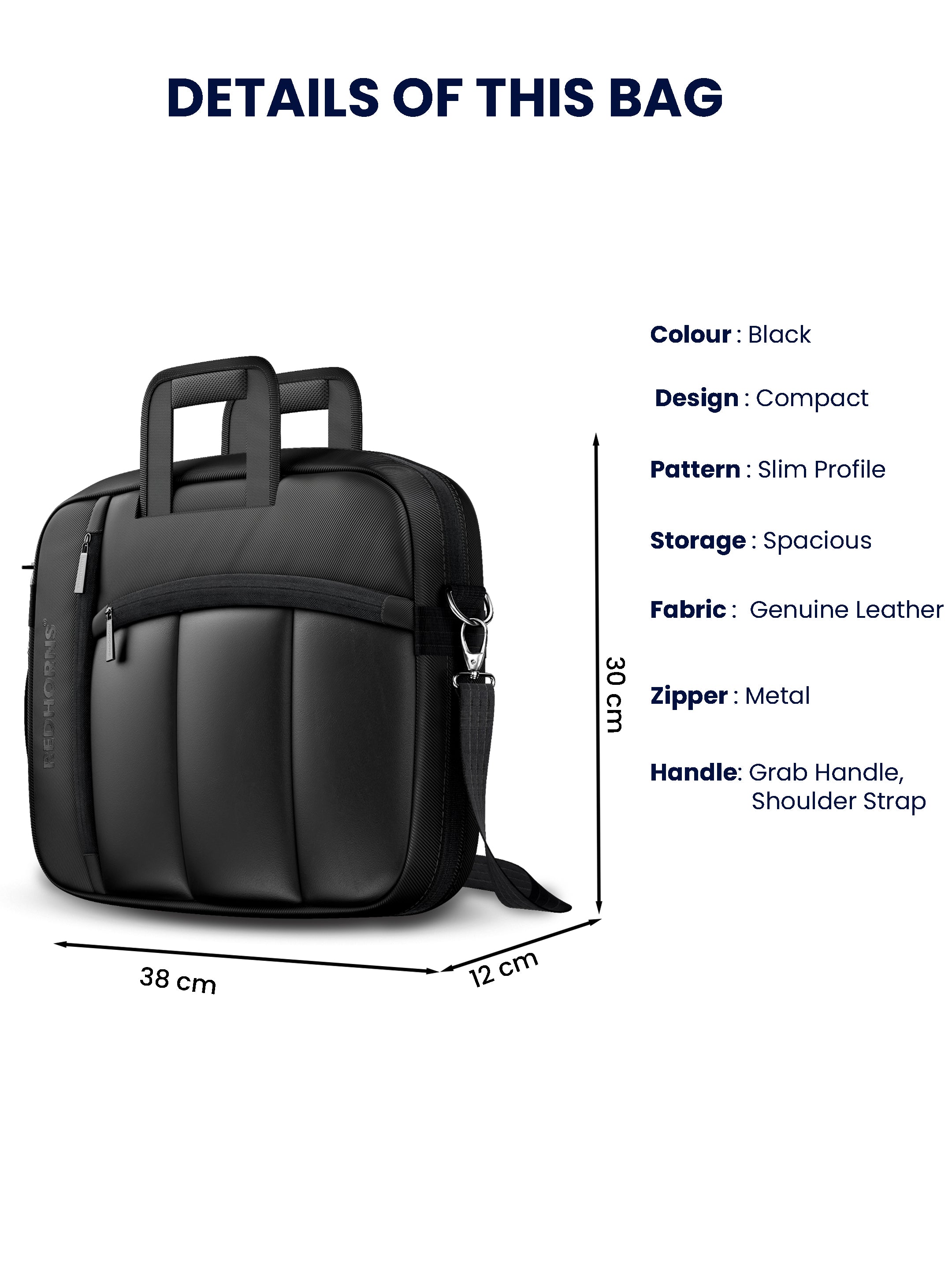 Flex Trail Executive Laptop Briefcase